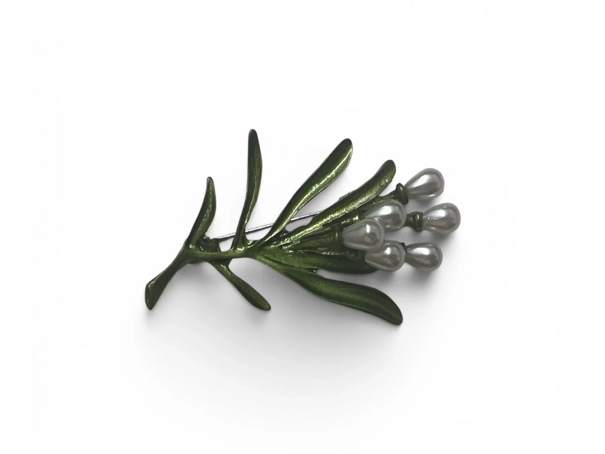 Pearl Wildflower Brooch