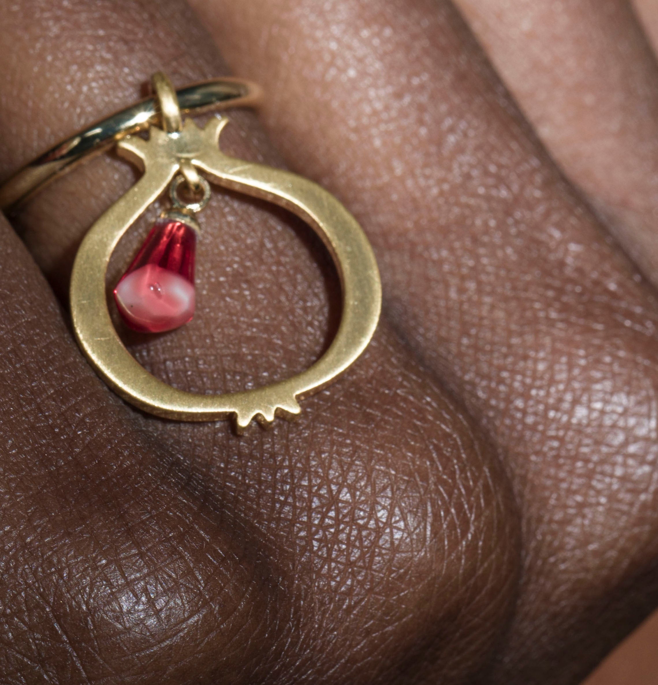 Pomegranate Seed Ring