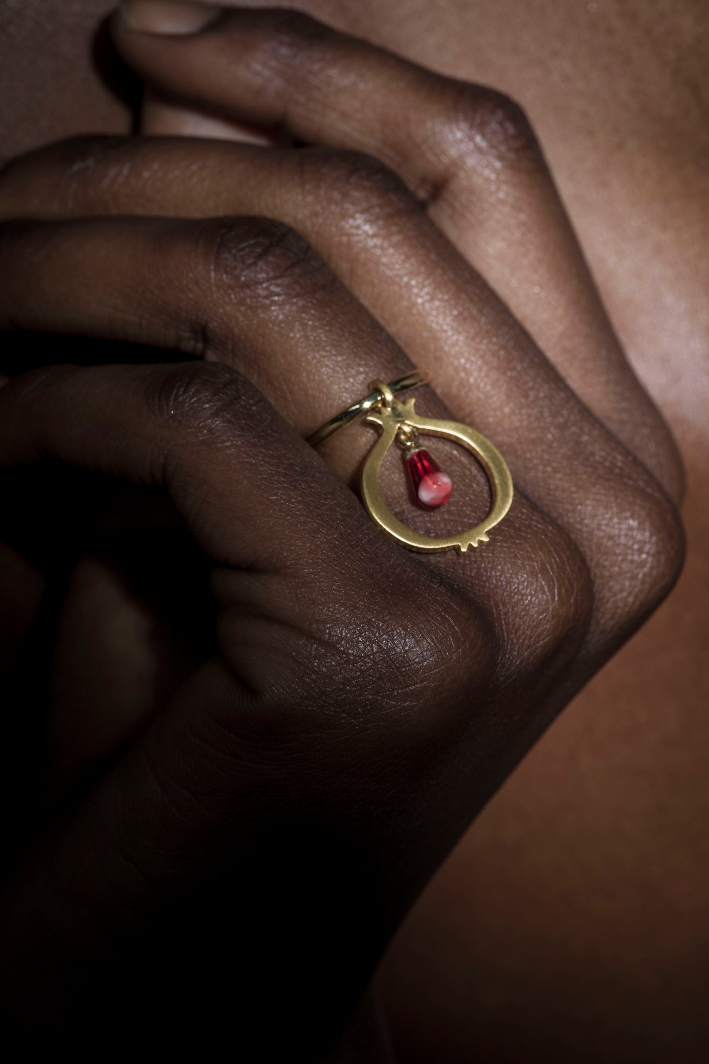 Pomegranate Seed Ring