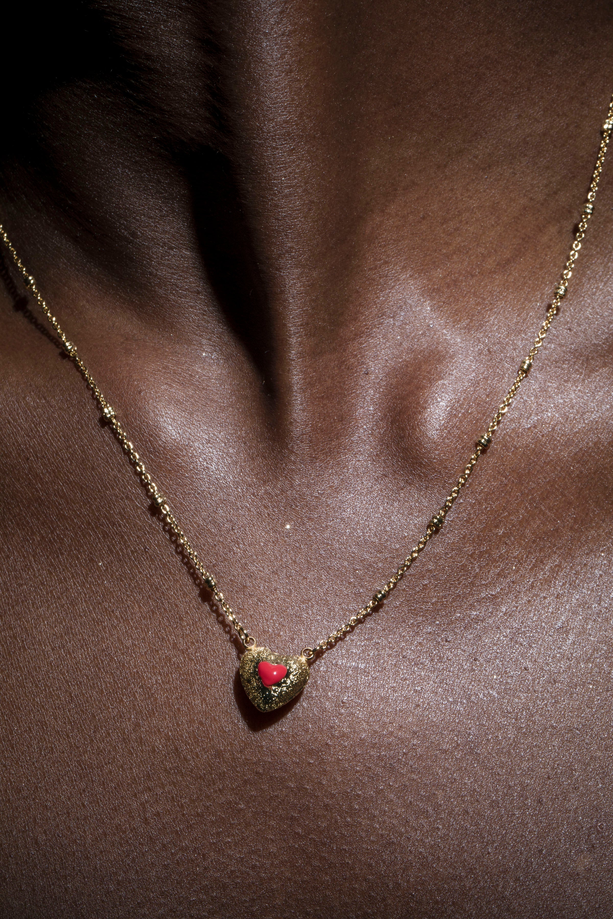 Double Heart Necklace