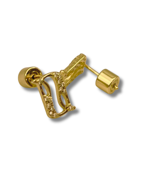 Beginning #2 Logo Earrings