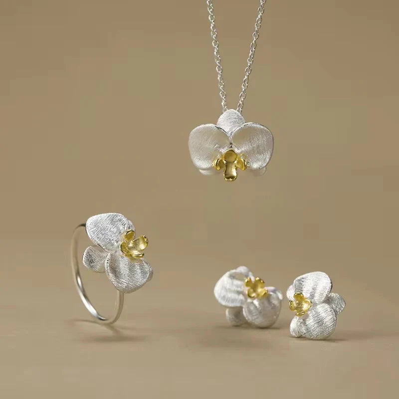 Orchid Flower Ring