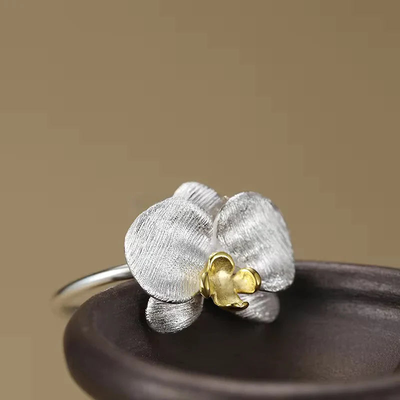 Orchid Flower Ring