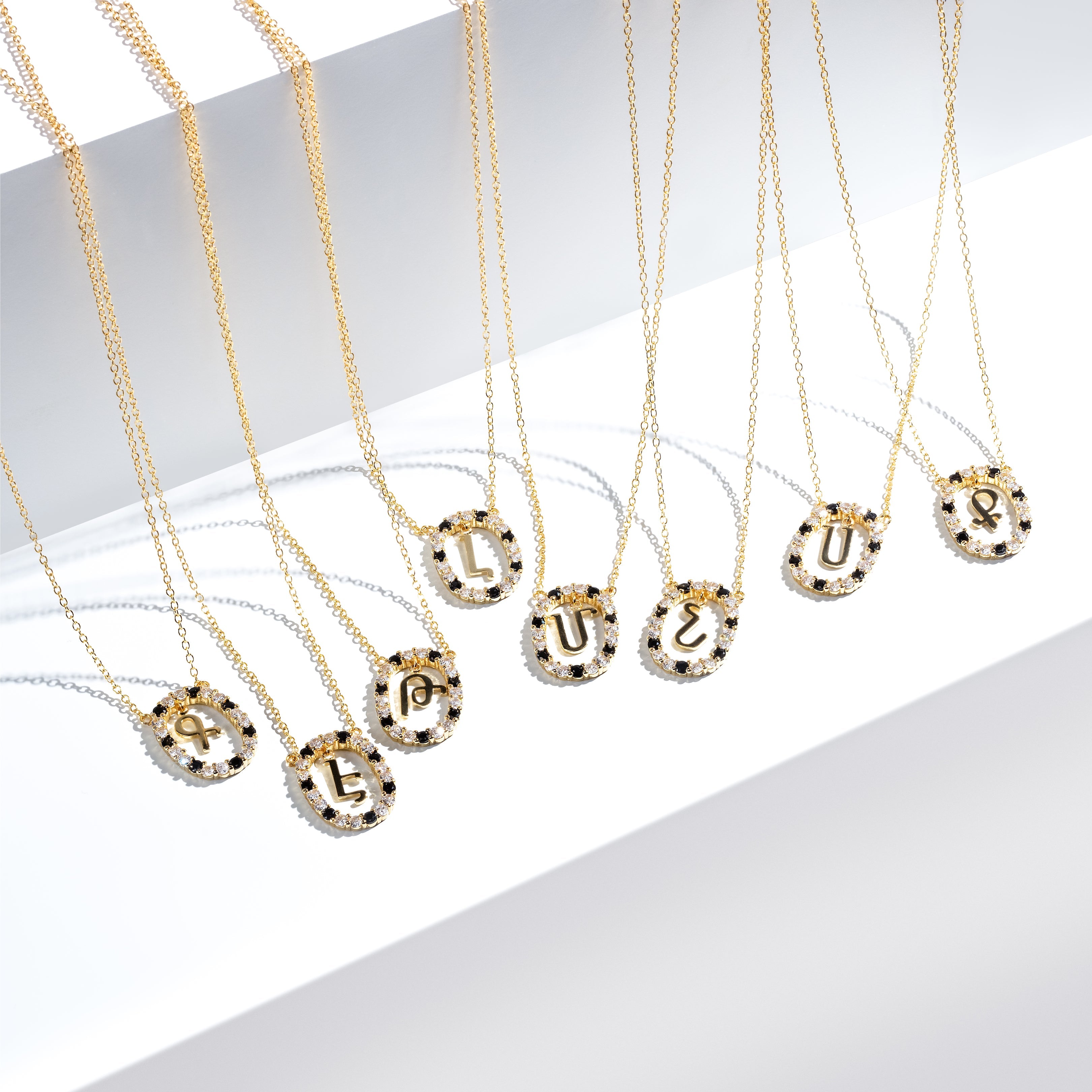 Armenian Alphabet Elegance: Initial Necklaces