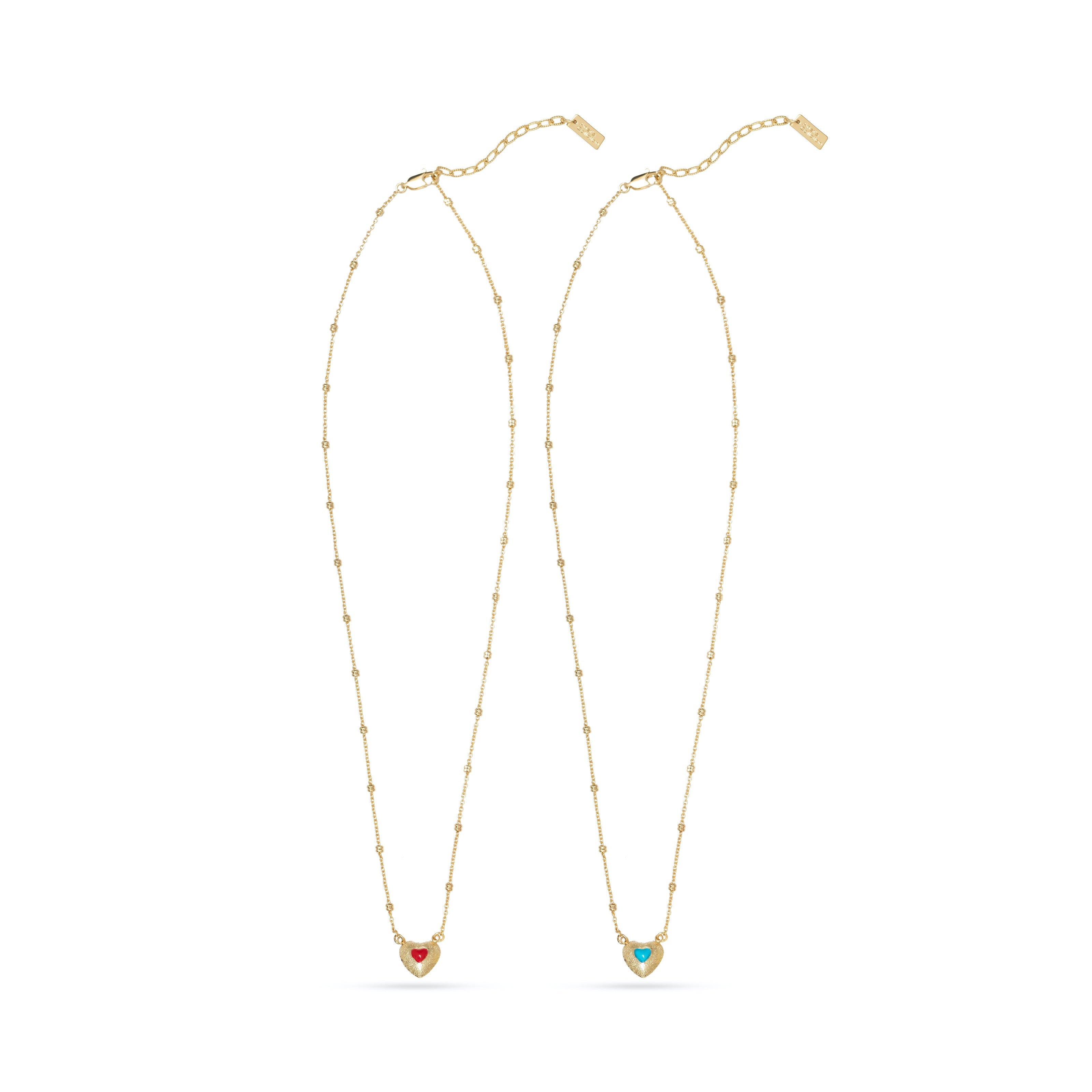 Double Heart Necklace