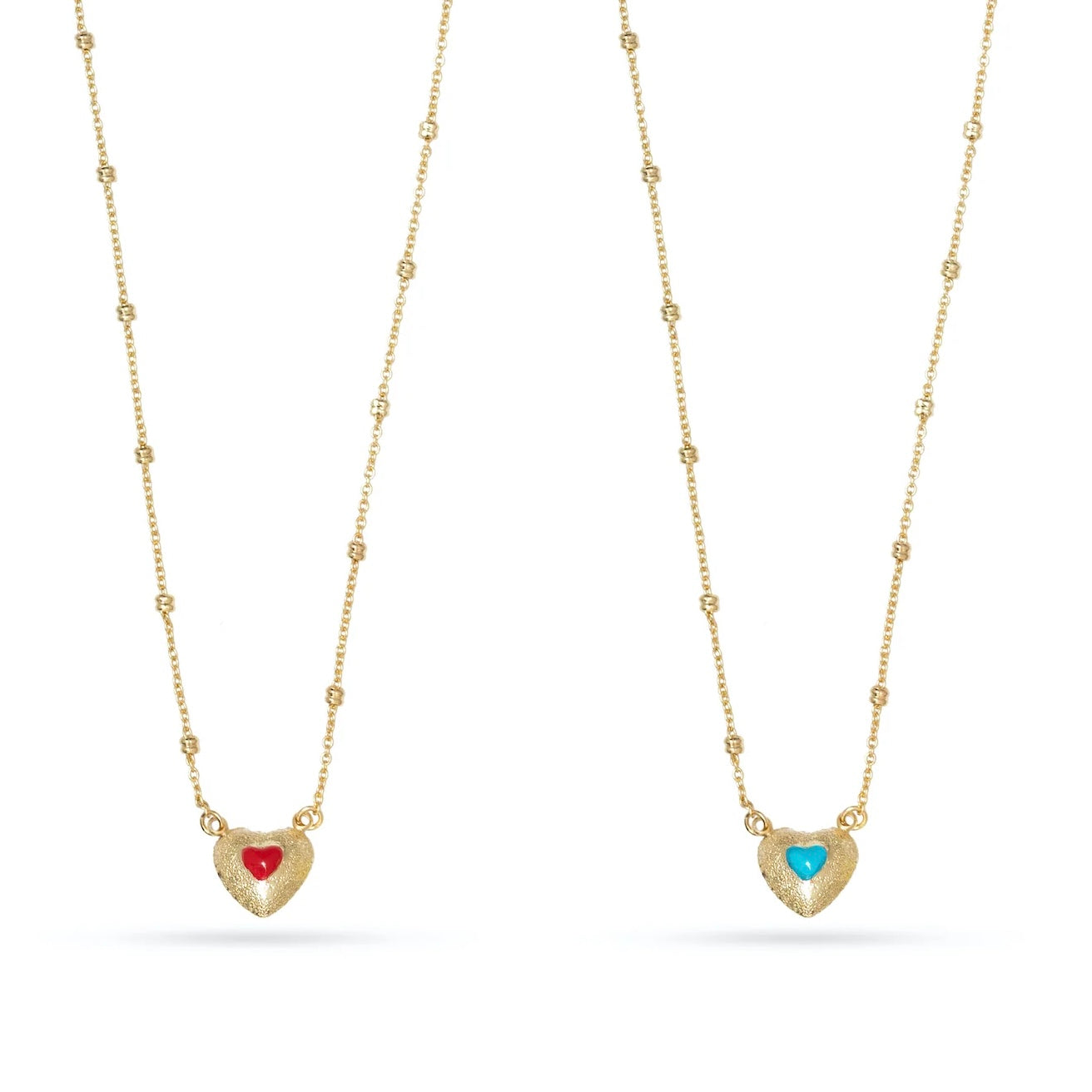 Double Heart Necklace