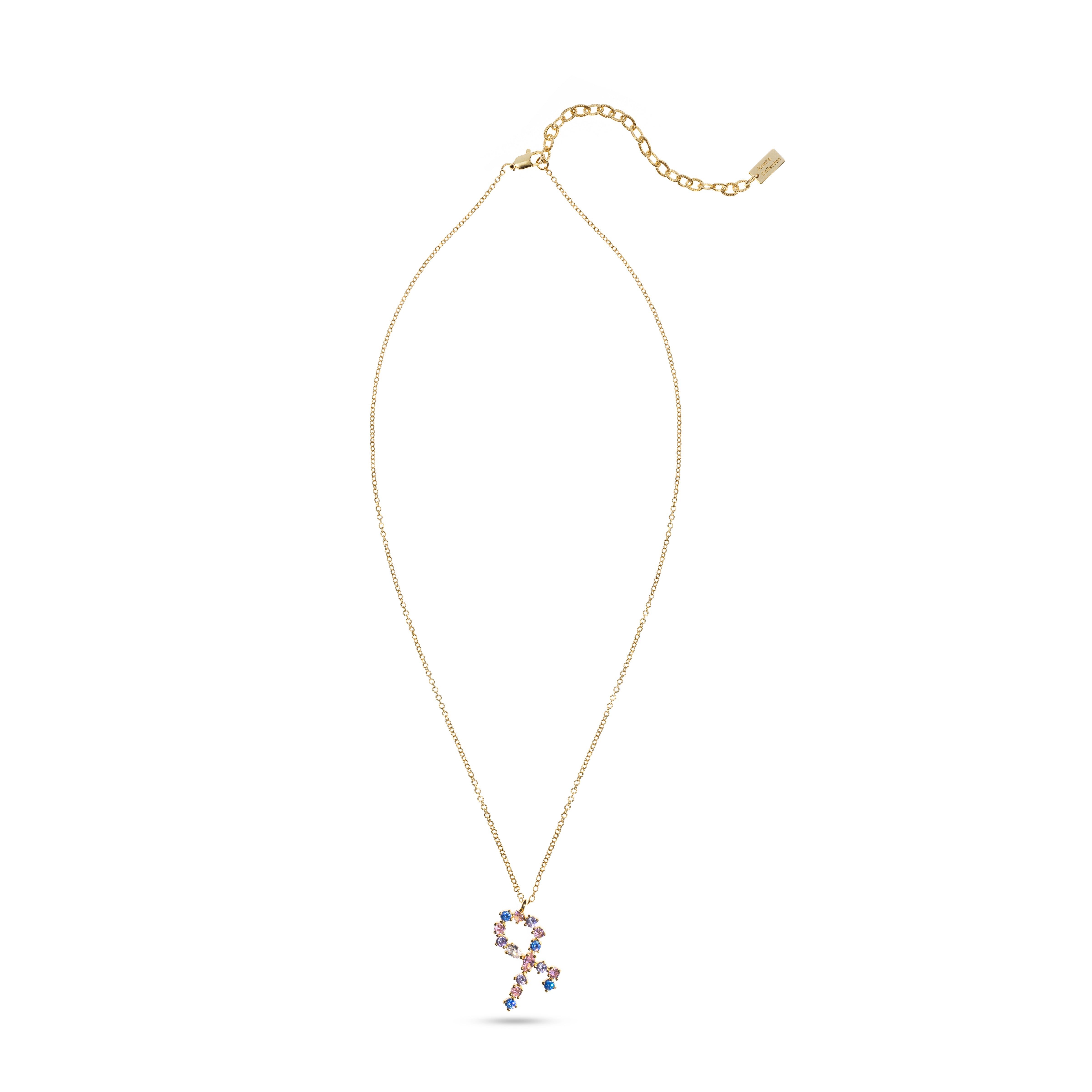 Armenian Initials Pastel Necklace