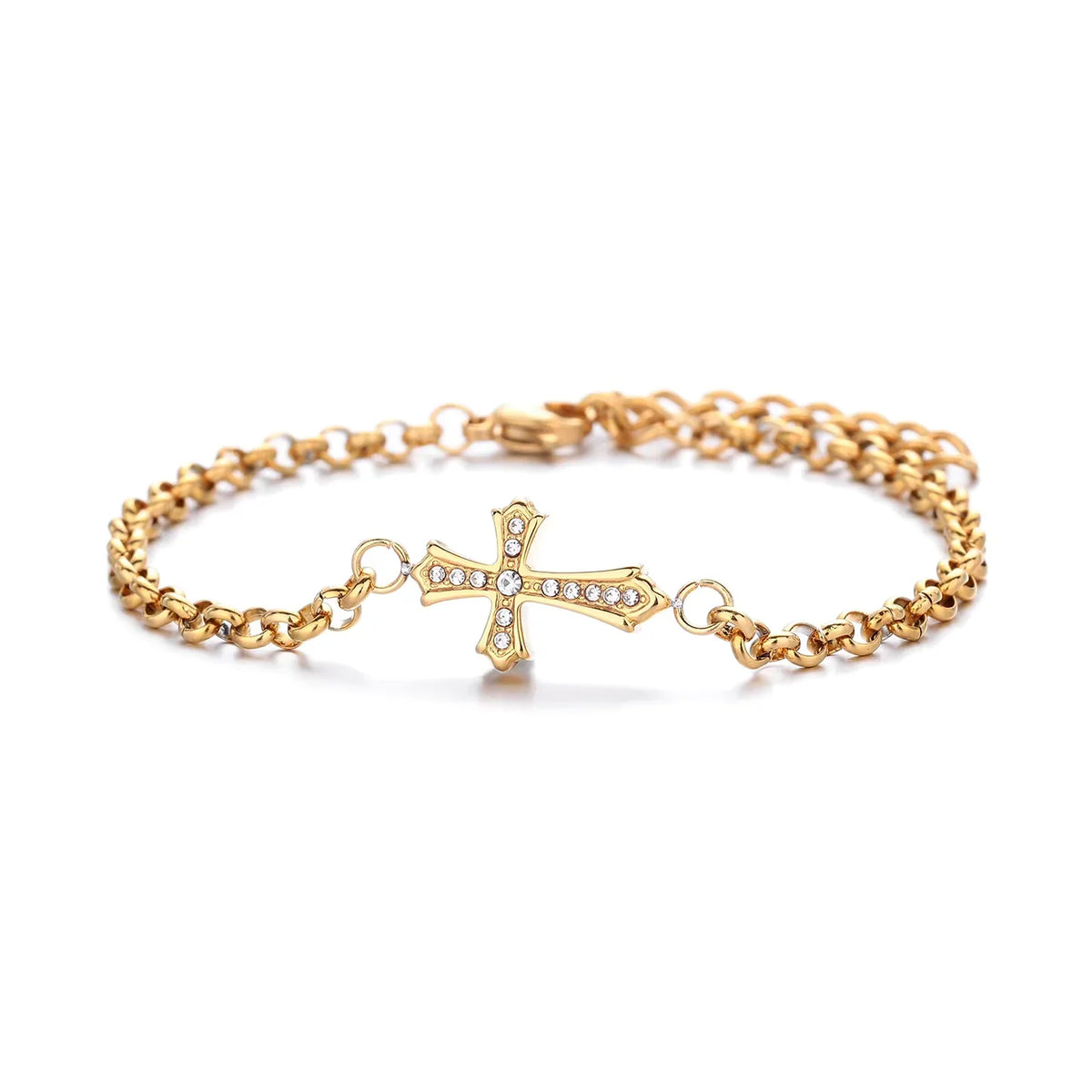 Heritage Cross Chain Bracelet