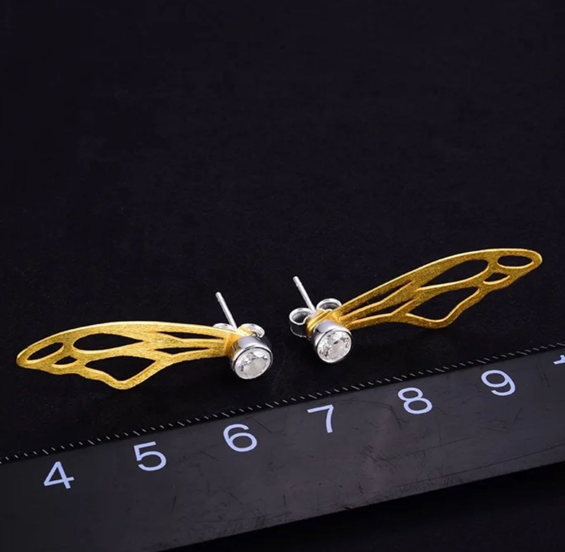 Dragonfly Wings Earrings