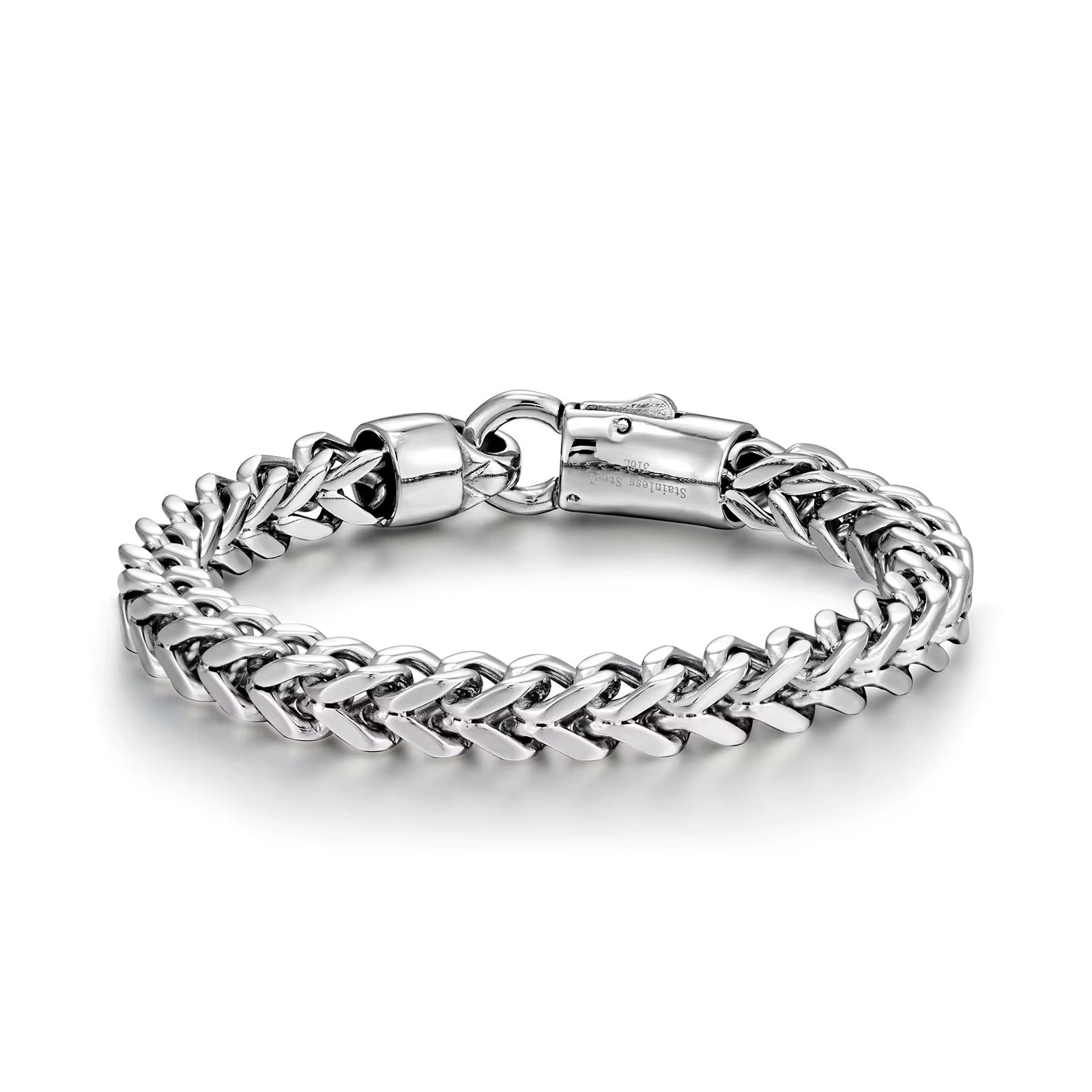 Titan Braid – Men's Stainless Steel Bracelet