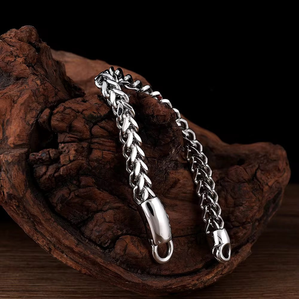 Titan Braid – Men's Stainless Steel Bracelet
