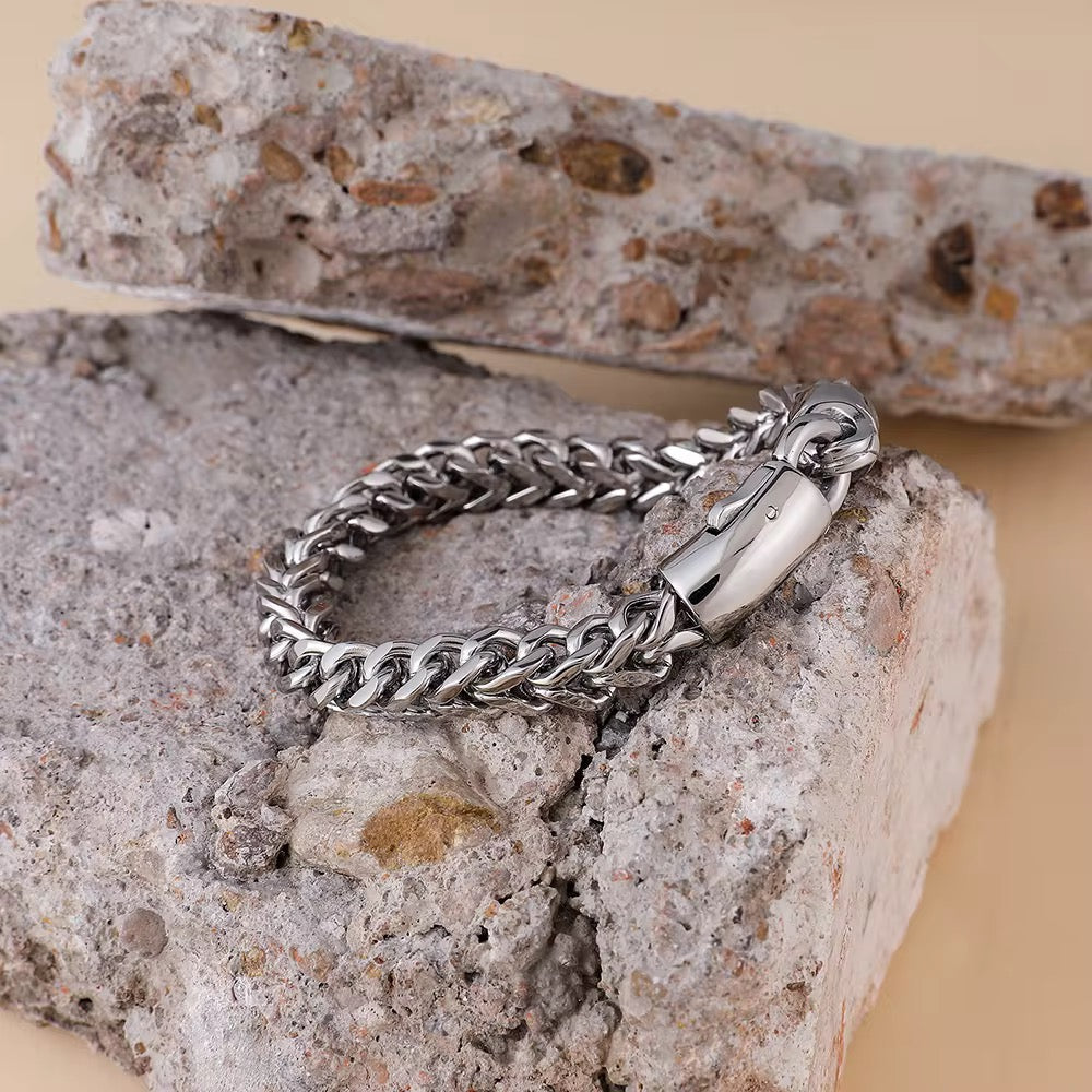 Titan Braid – Men's Stainless Steel Bracelet