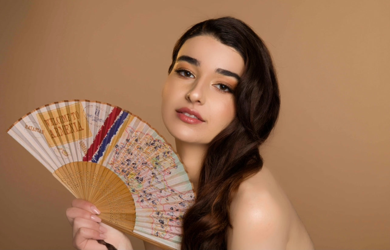 Journey to Armenia Hand Fan