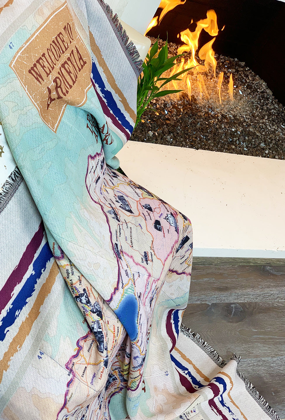 Journey to Armenia Throw/ Blanket