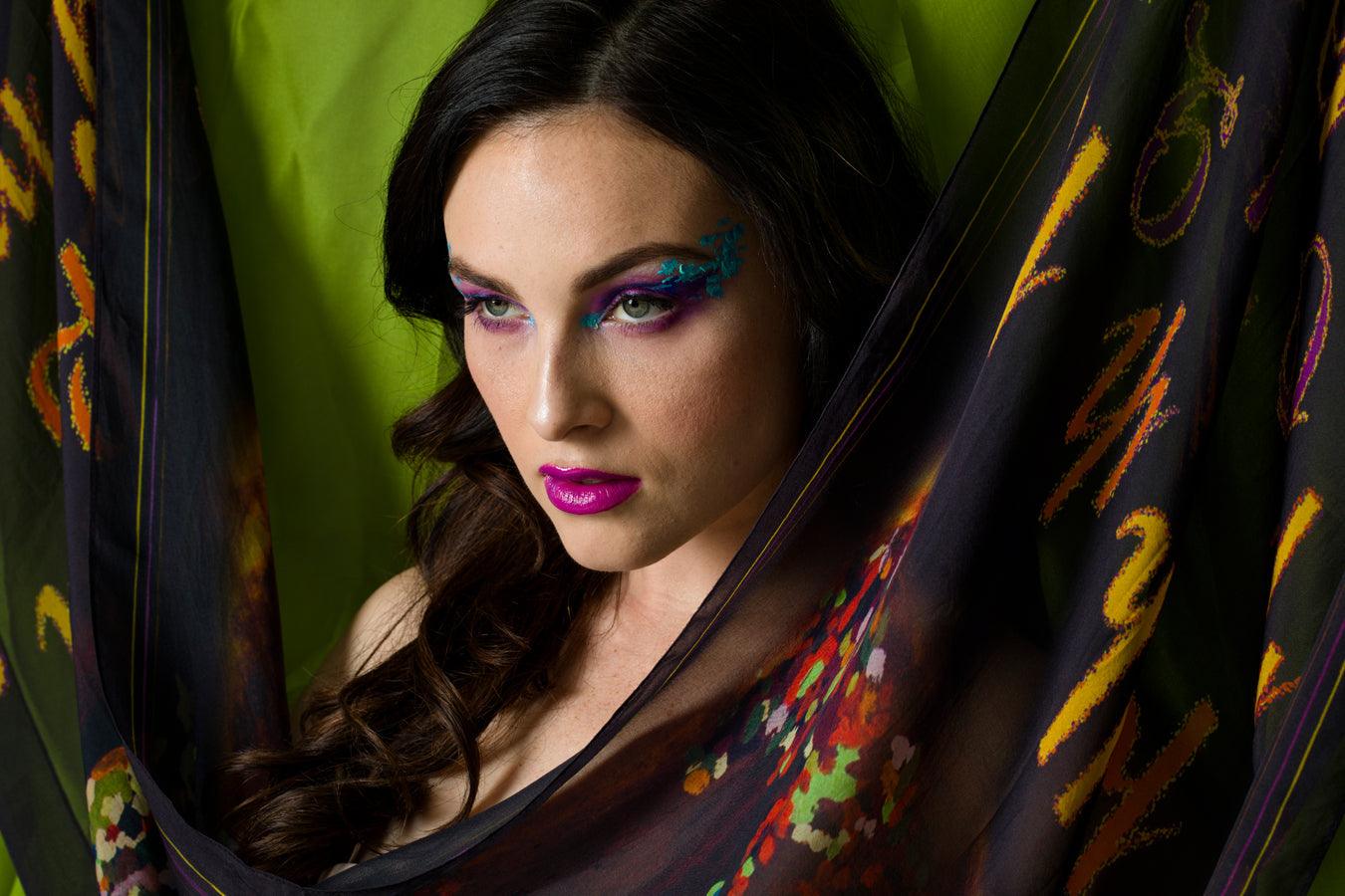 Armenian Alphabet Scarf #1