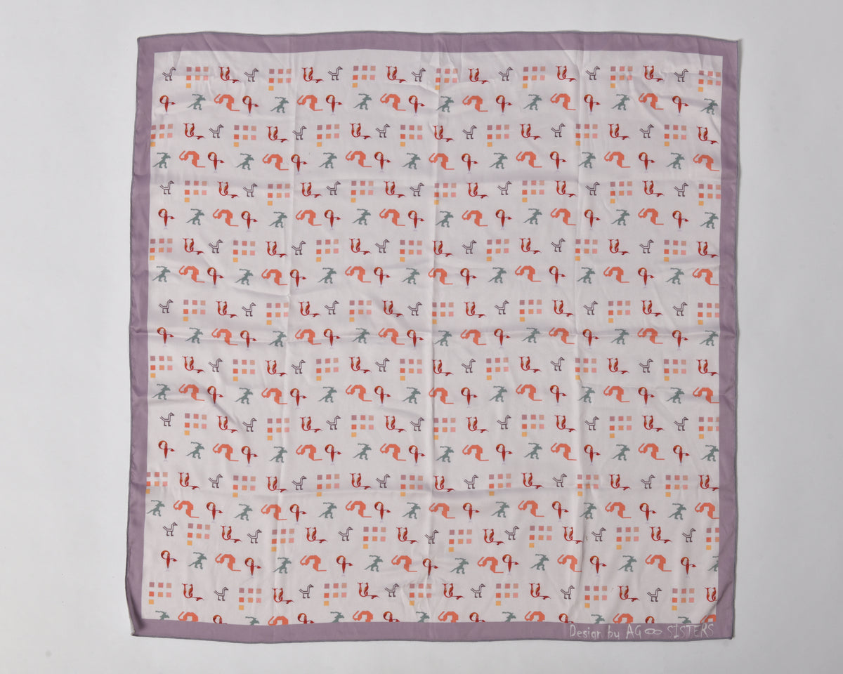 Armenian Letters Scarf by AG Sisters
