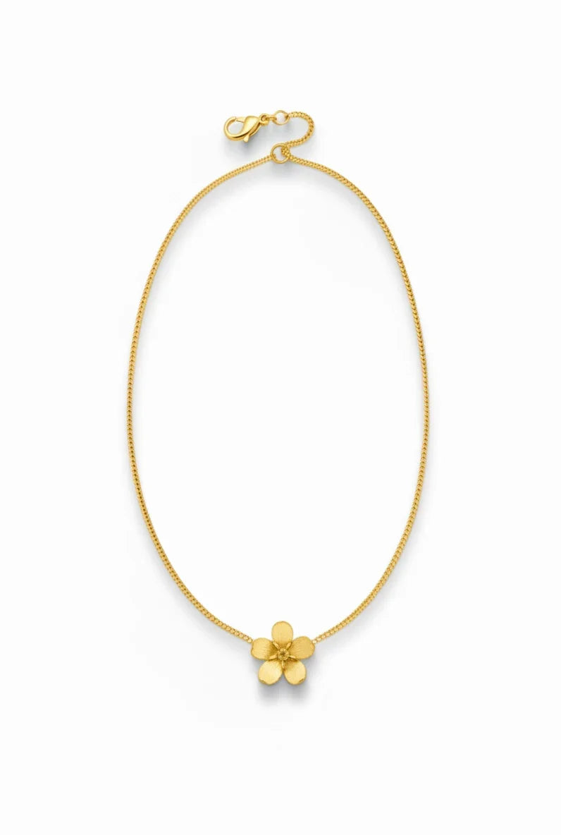 Forget Me Not Flower Necklace