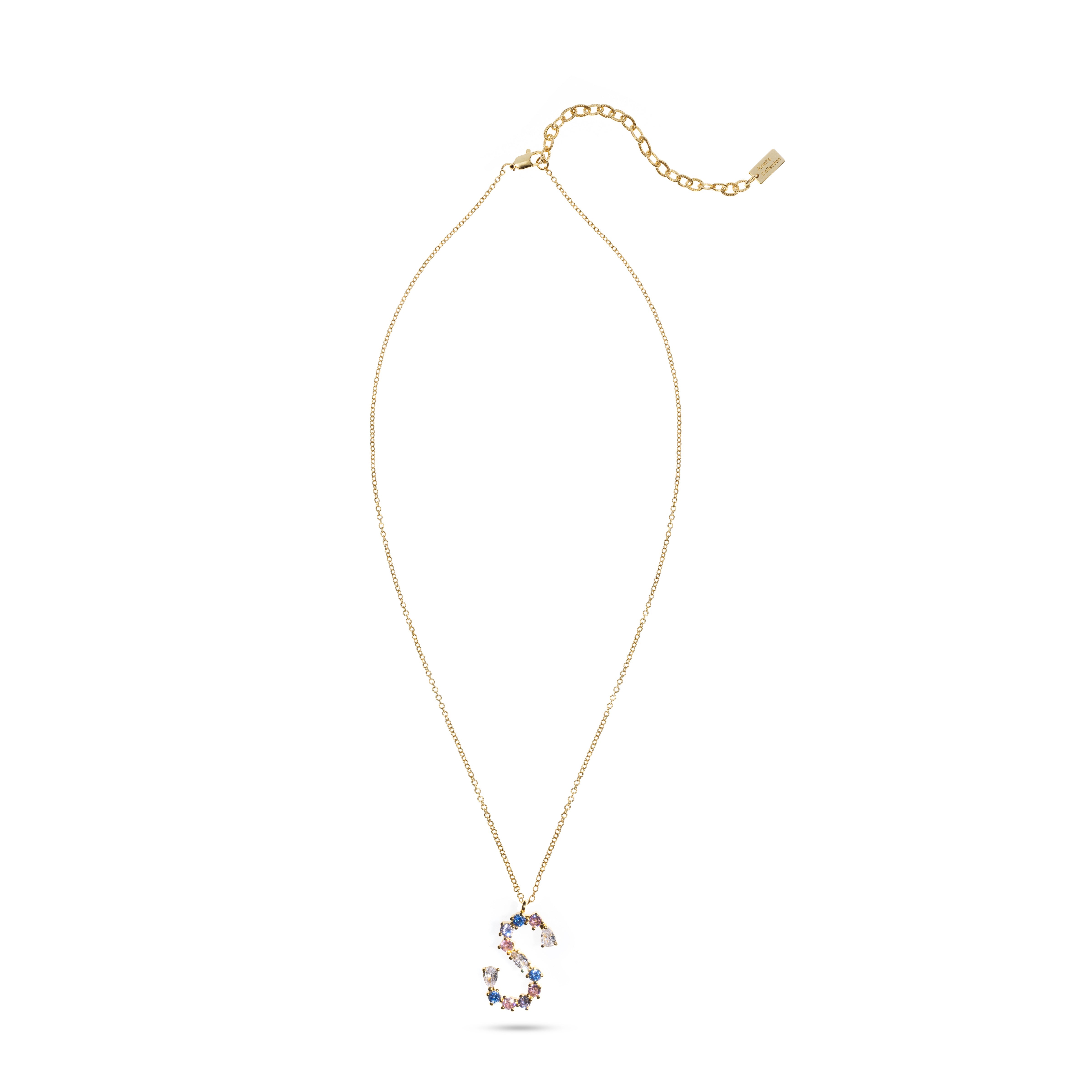 Armenian Initials Pastel Necklace