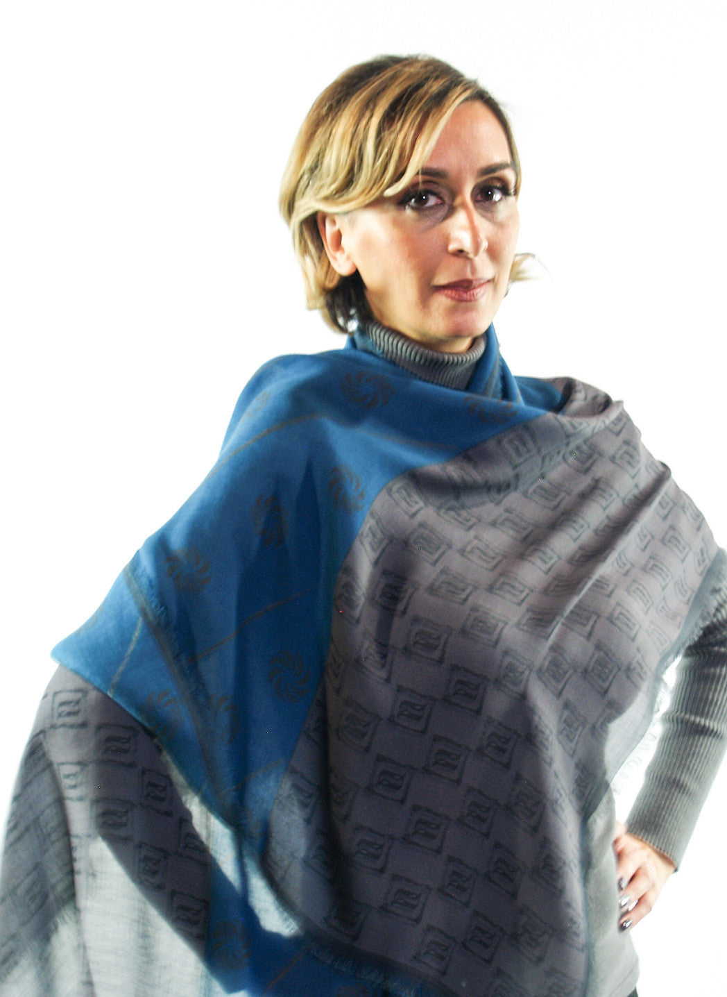 Eternity Blue Unisex Scarf