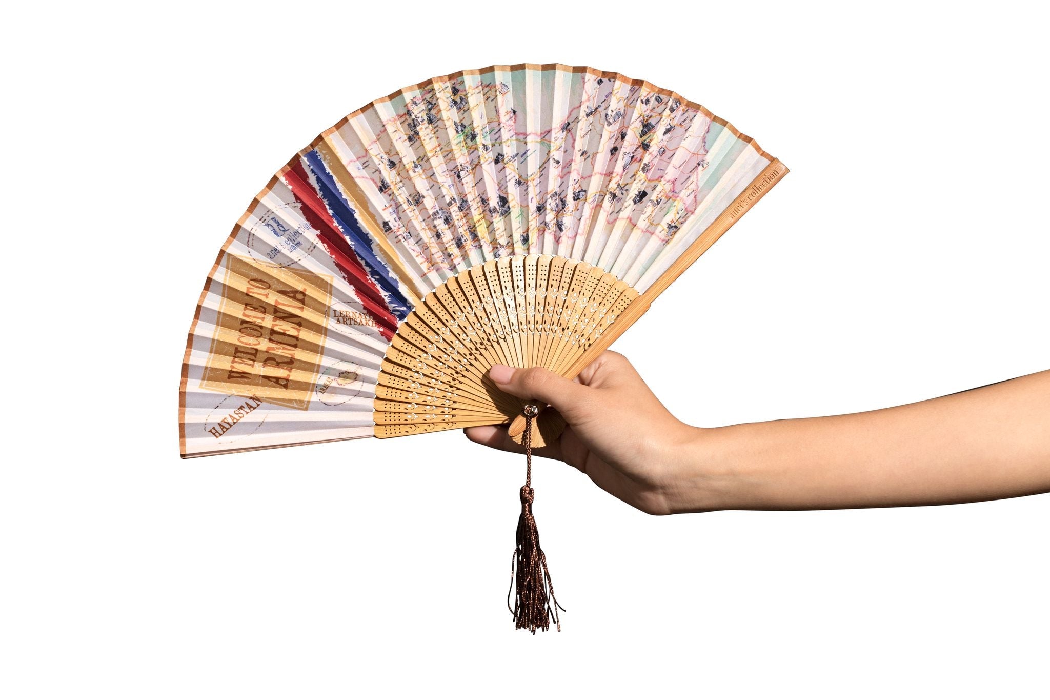 Journey to Armenia Hand Fan