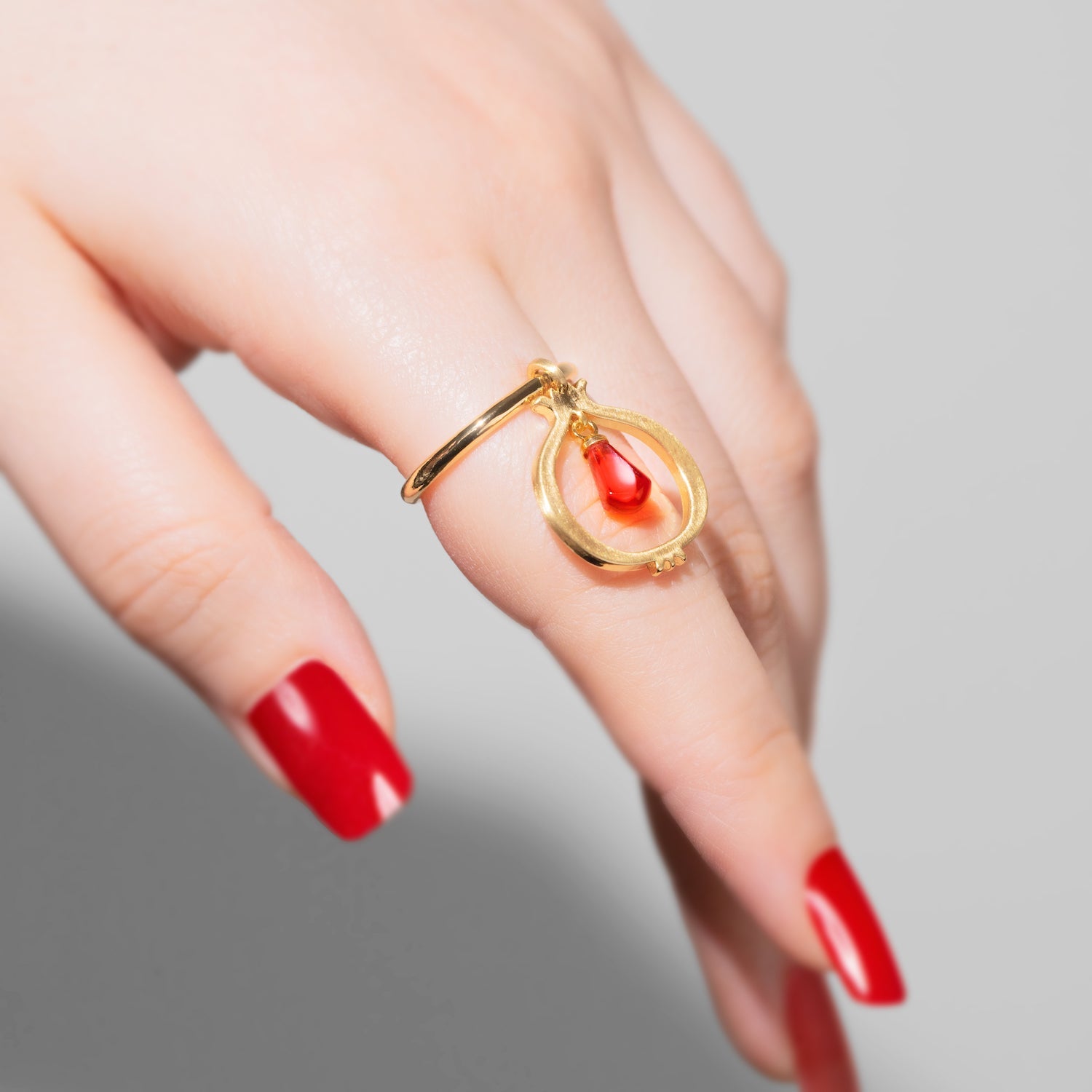 Pomegranate Seed Ring