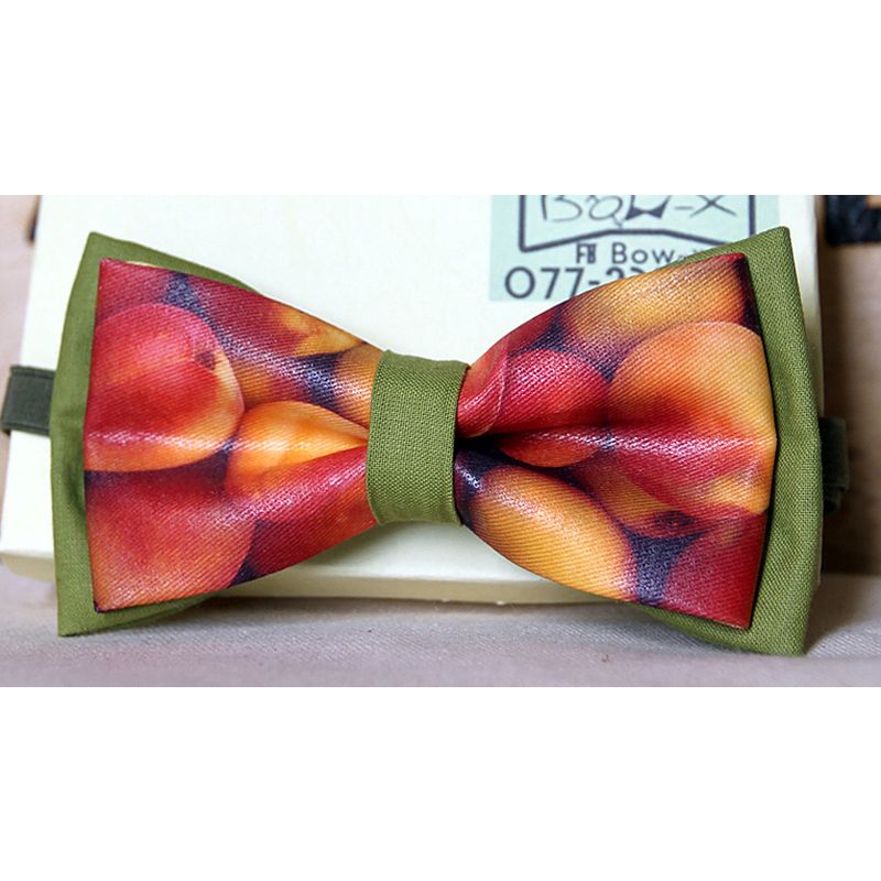 Armenian Apricots Bow Tie