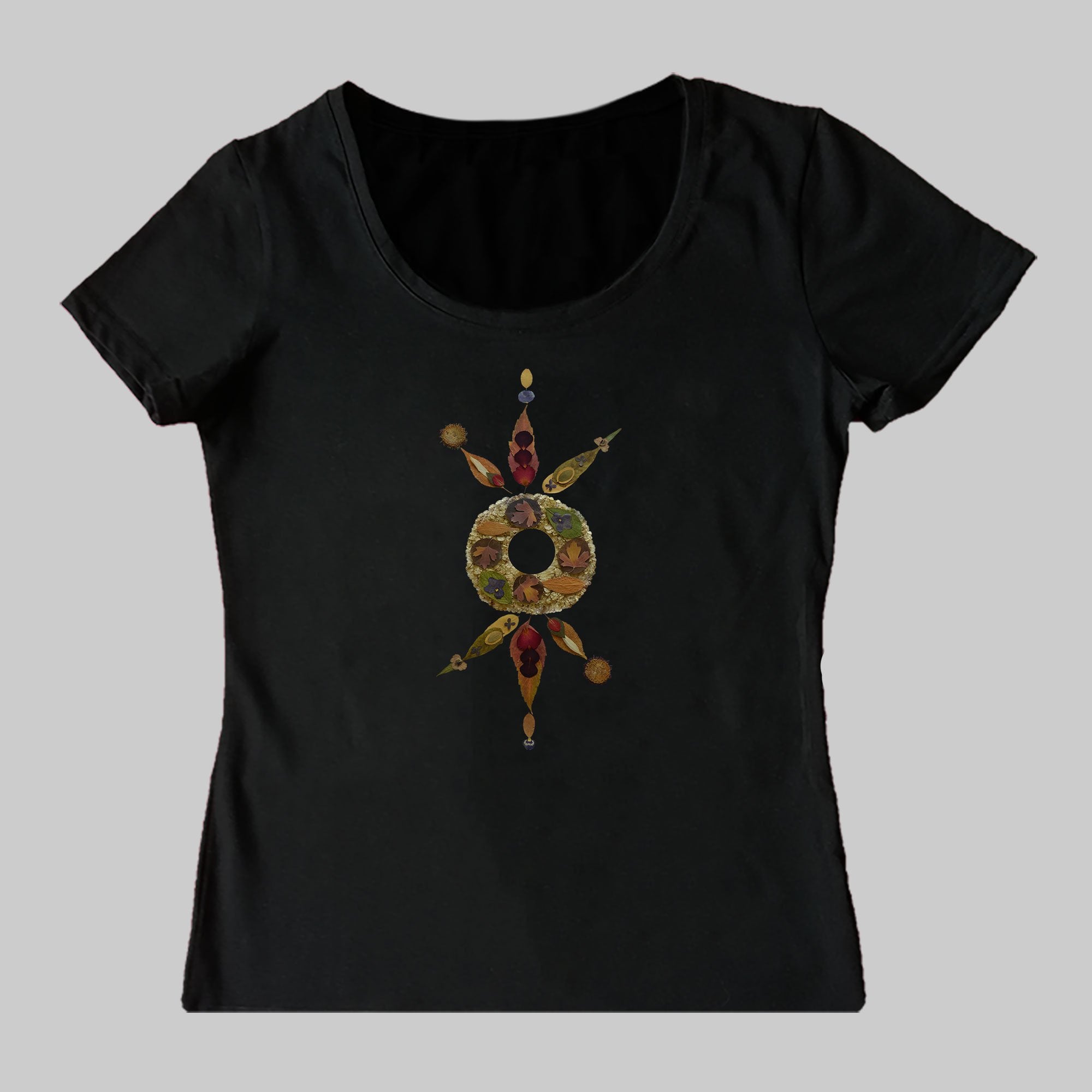 Circle-Like Ornament T-Shirt (Women's)
