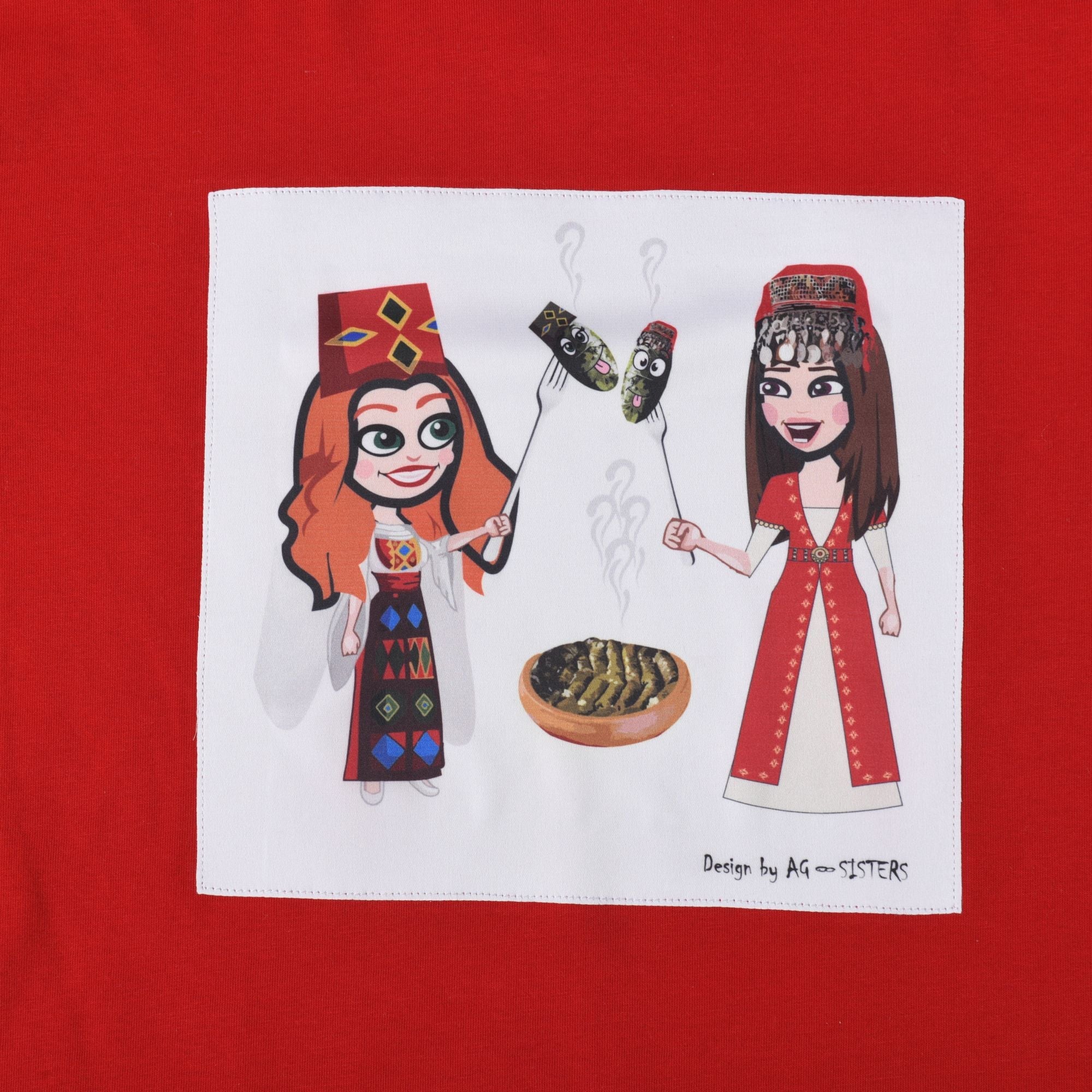AG Sisters T-Shirt Red