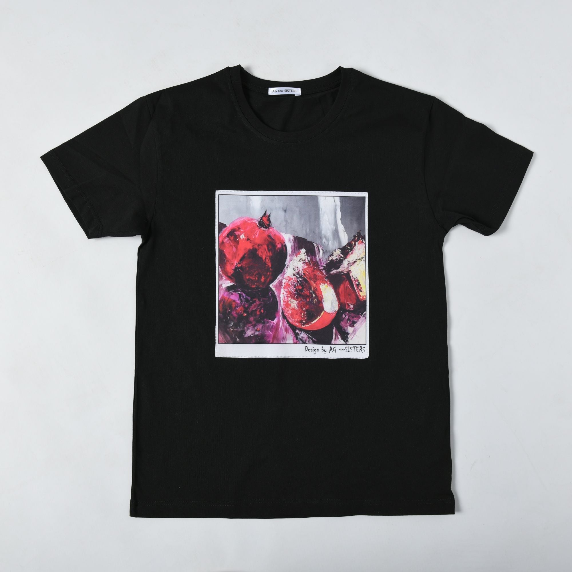 Pomegranate Kids' T-Shirt Black