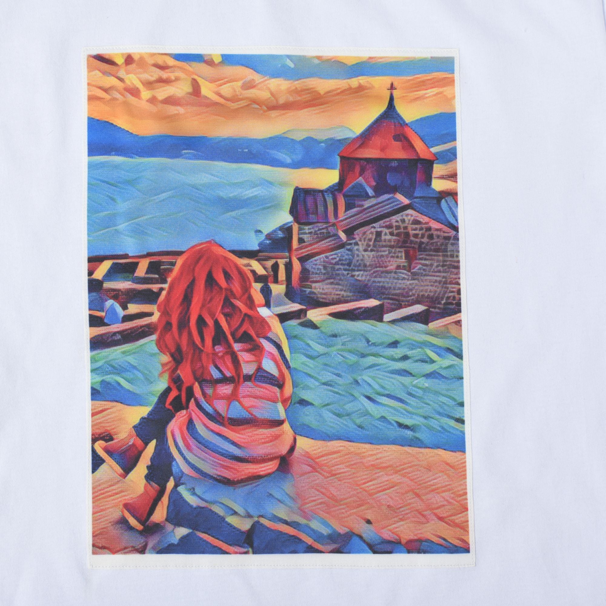 Sevanavank Monastery Kids' T-Shirt White