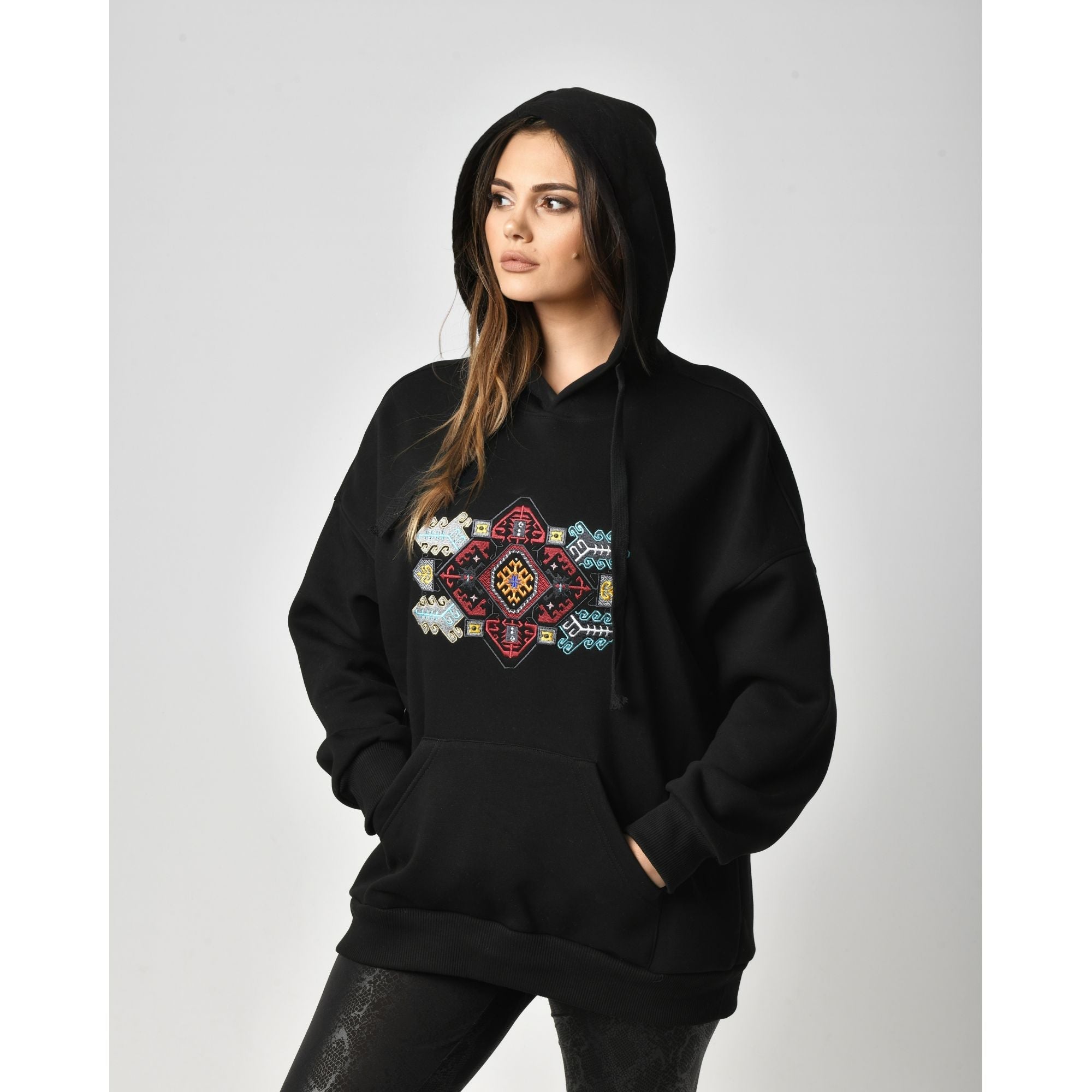 AG Sisters Carpet Hoodie black Online Armenian Store