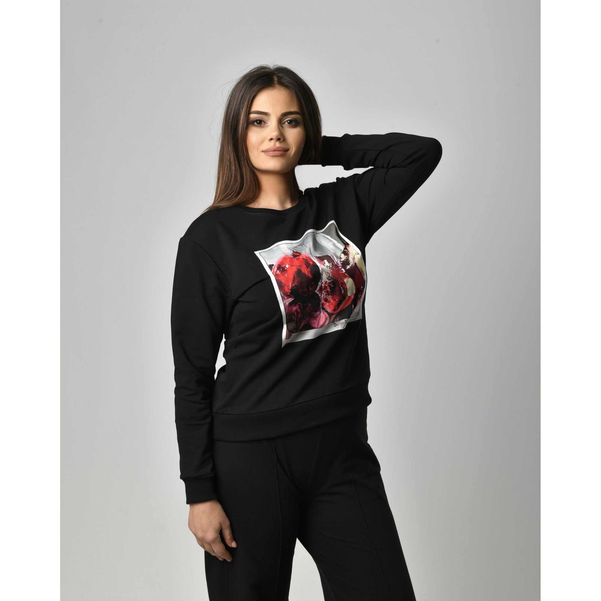 AG Sisters Pomegranate Sweatshirt and Pants set