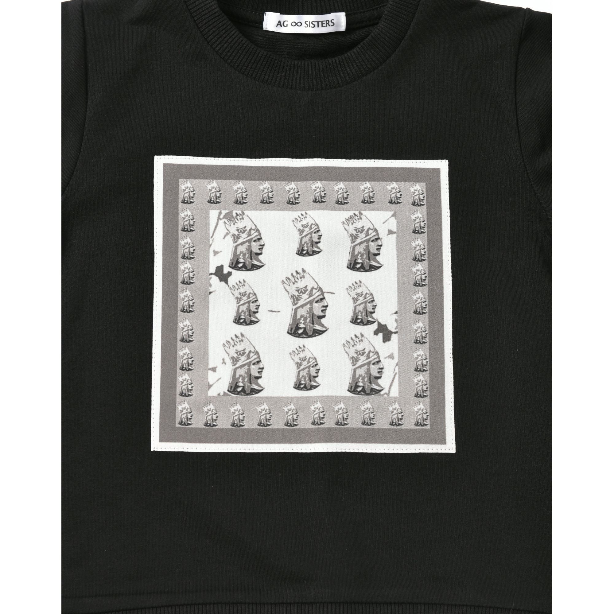 AG Sisters Kids' Sweatshirt with Silk Print "King Tigranes The Great"