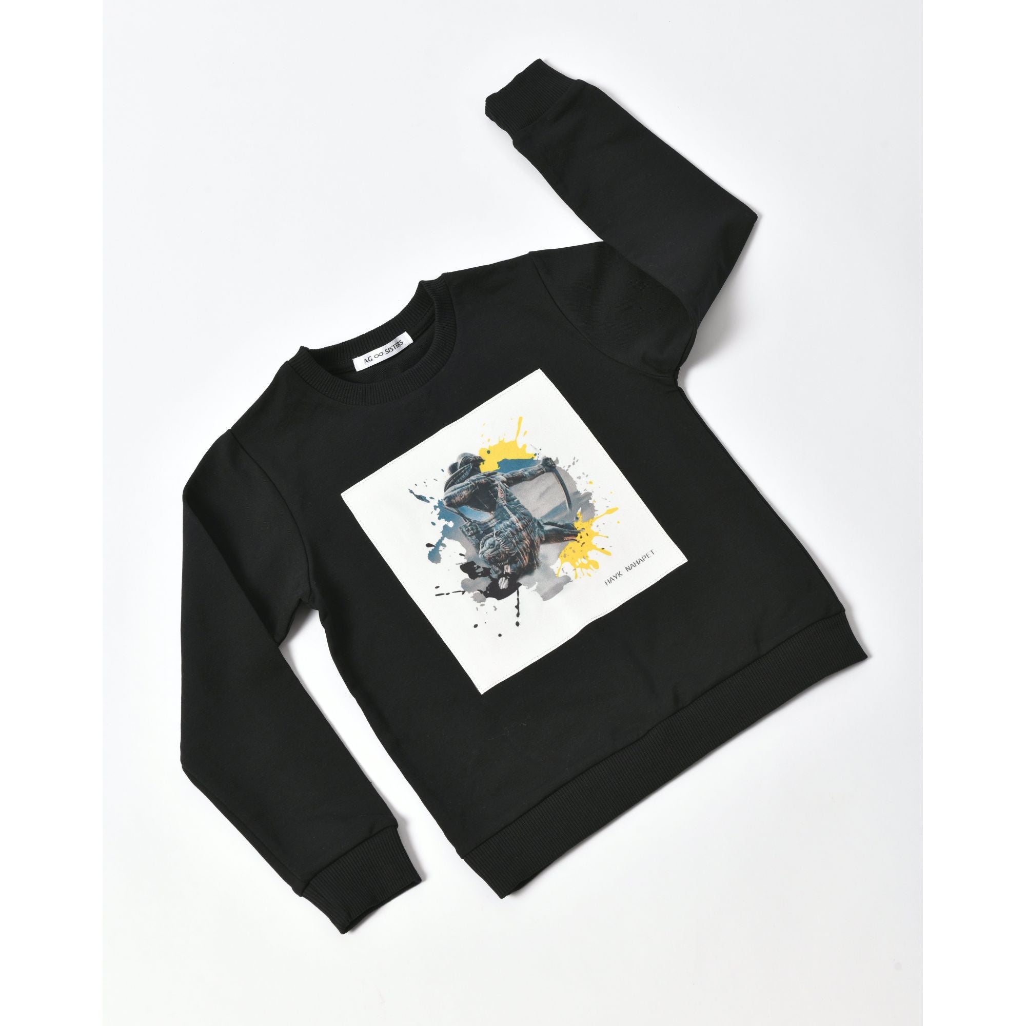 AG Sisters Kids' Sweatshirt with Silk Print "Hayk Nahapet"
