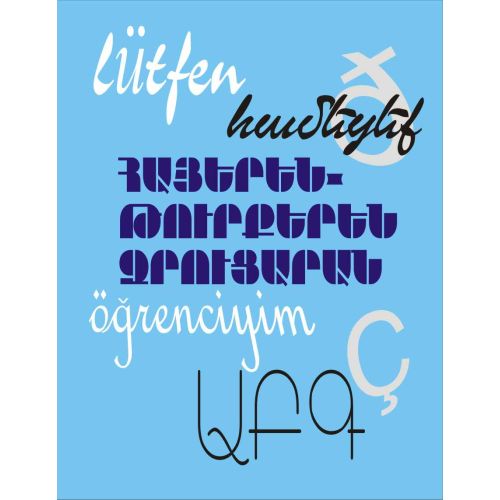 Armenian-Turkish Phrasebook