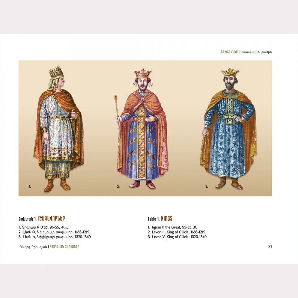 Gevorg Broutian - Armenian Costume. Illustrated Album
