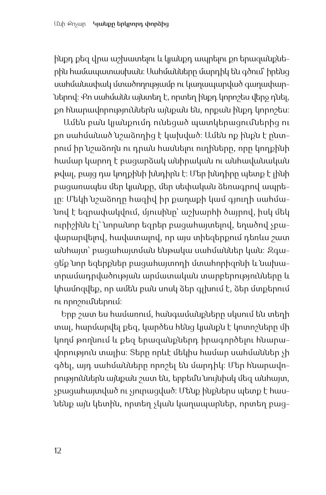 Ani Qochar - Life On A Second Try