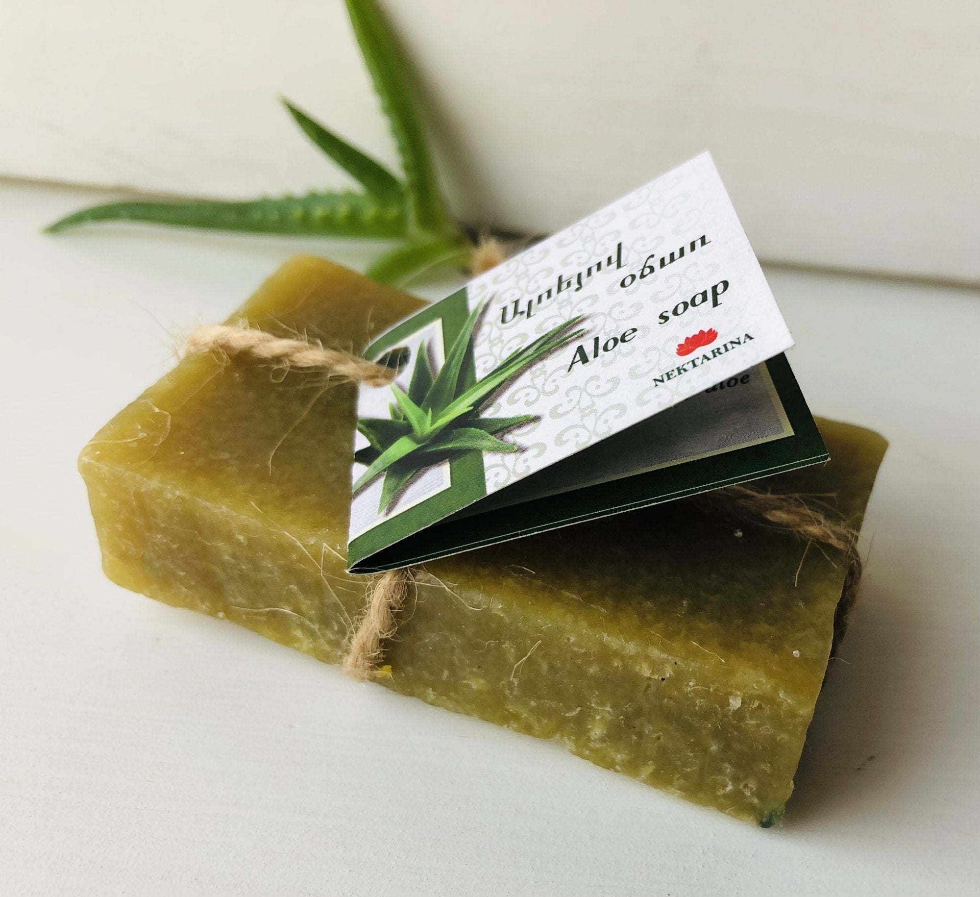 Nektarina Aloe Soap - Square
