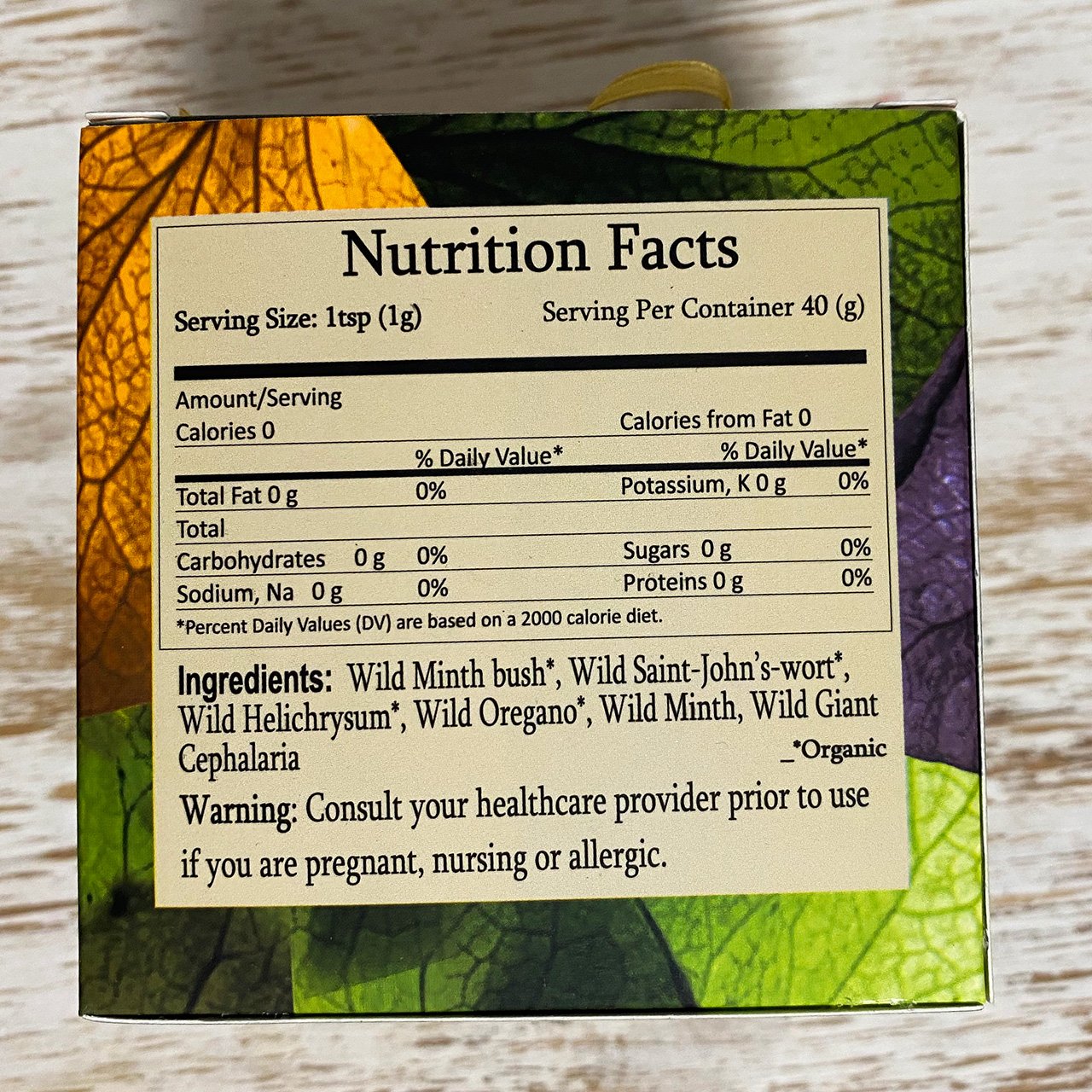 Darman Organic Herbal Tea Blend - Morning Mood - 40g