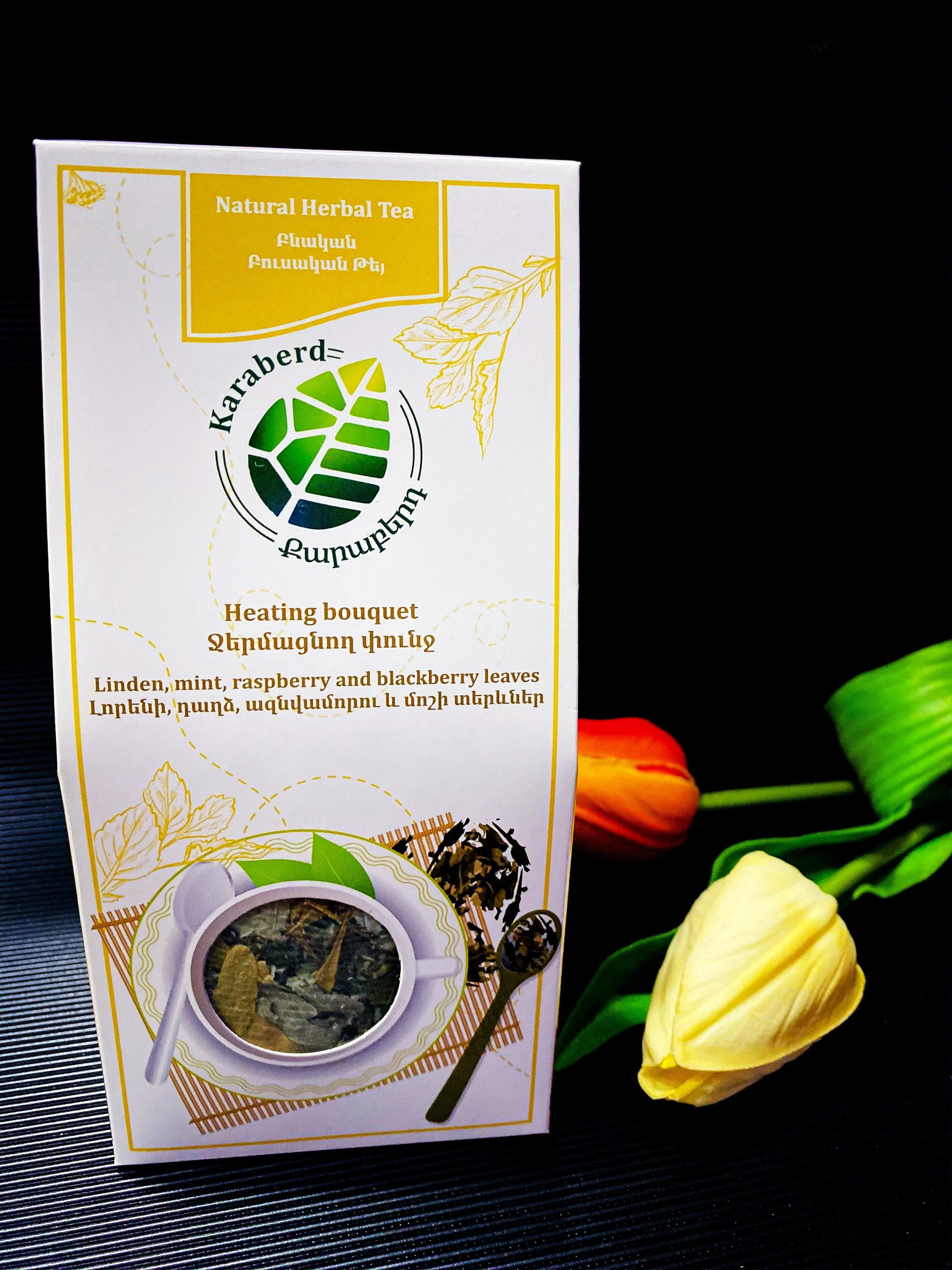 Karaberd Herbal Tea - Heating Bouquet - Linden, Mint, Raspberry and Blackberry Leaves