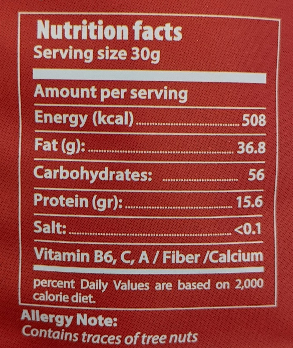 Chreni Sport Packs - Dried Fruits and Nuts - Salted