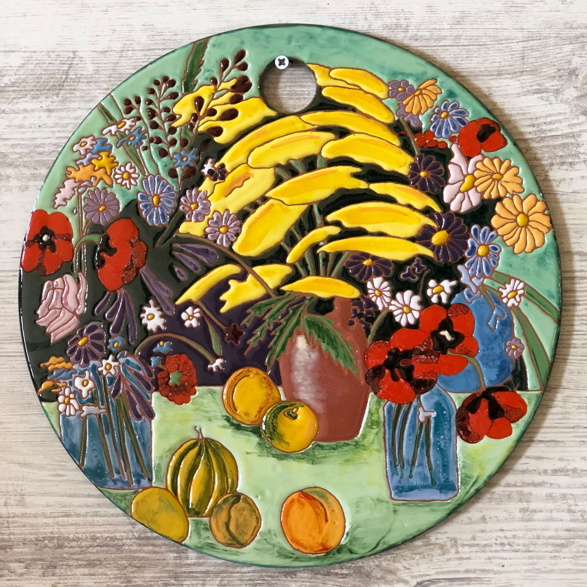 Mane Tiles Martiros Saryan - Still Life Cheeseboard