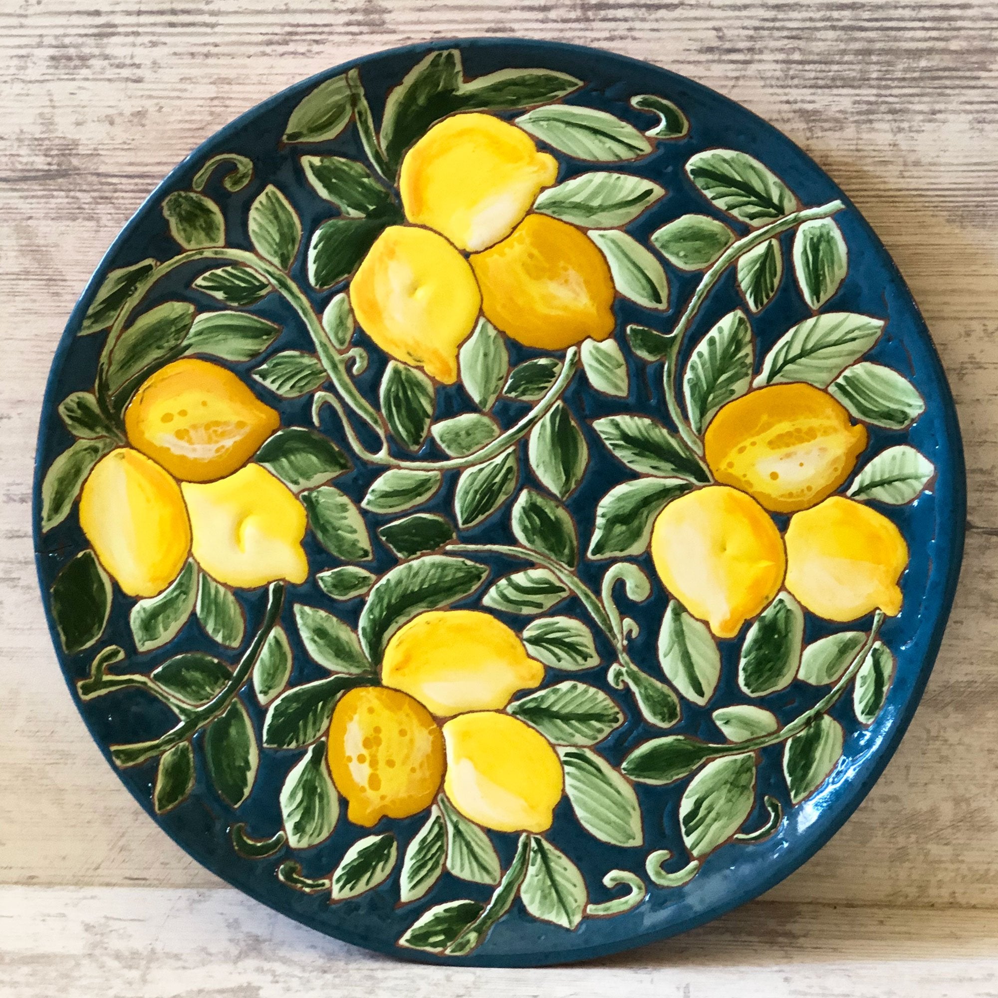 Mane Tiles Italian Style Ceramic plate