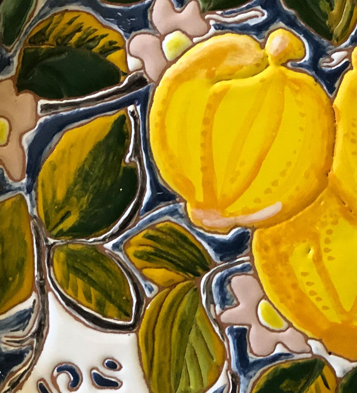 Mane Tiles Italian Style Ceramic plate