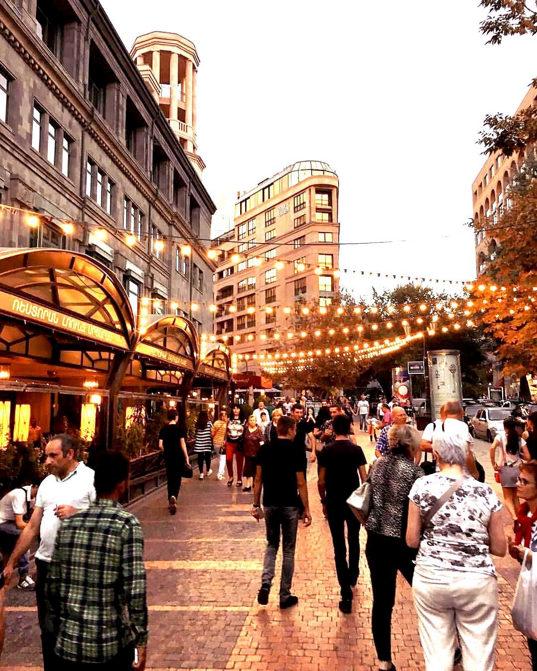 Color by Number on Canvas - Abovyan Street and North Avenue