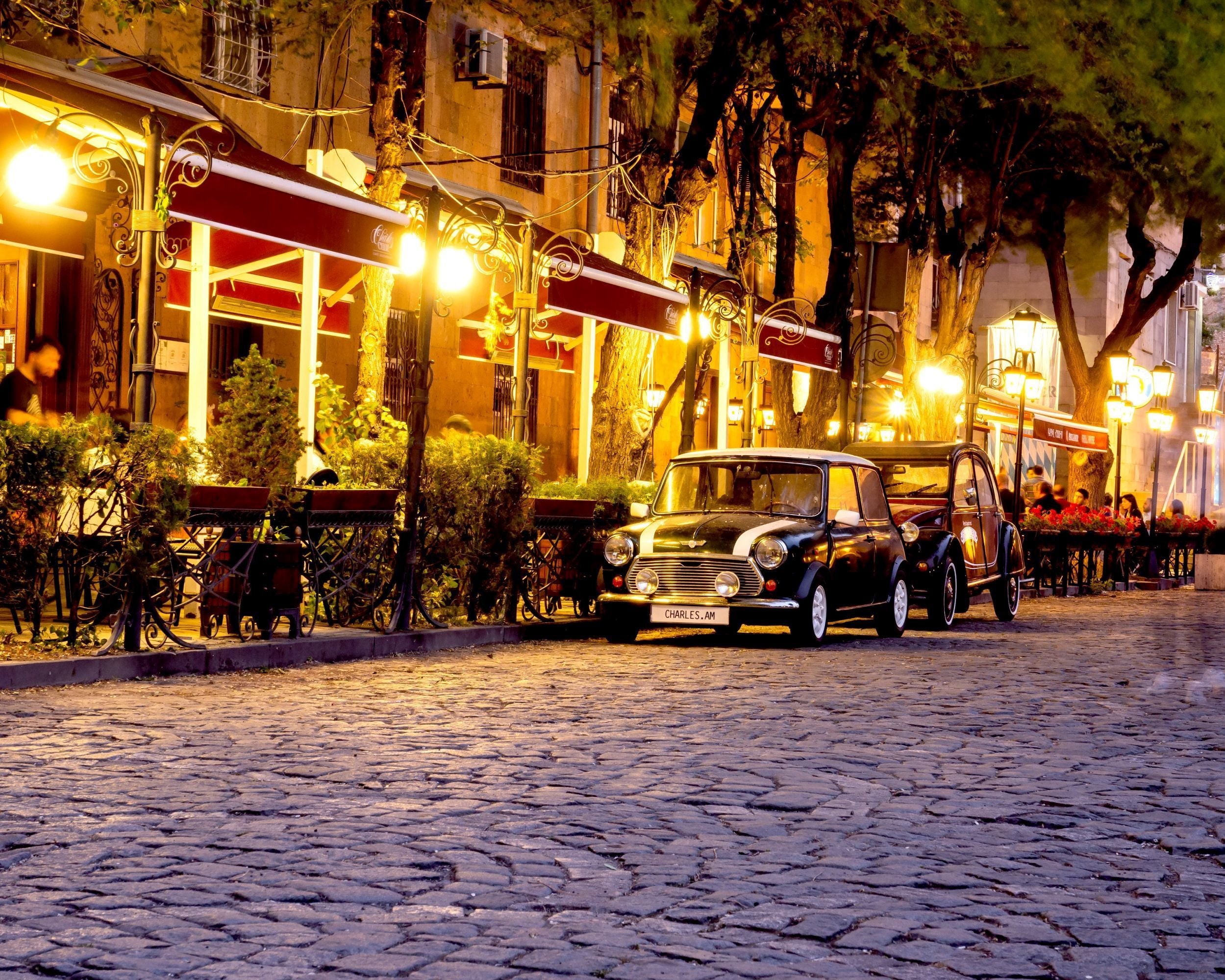 Color by Number on Canvas - Cascade Car