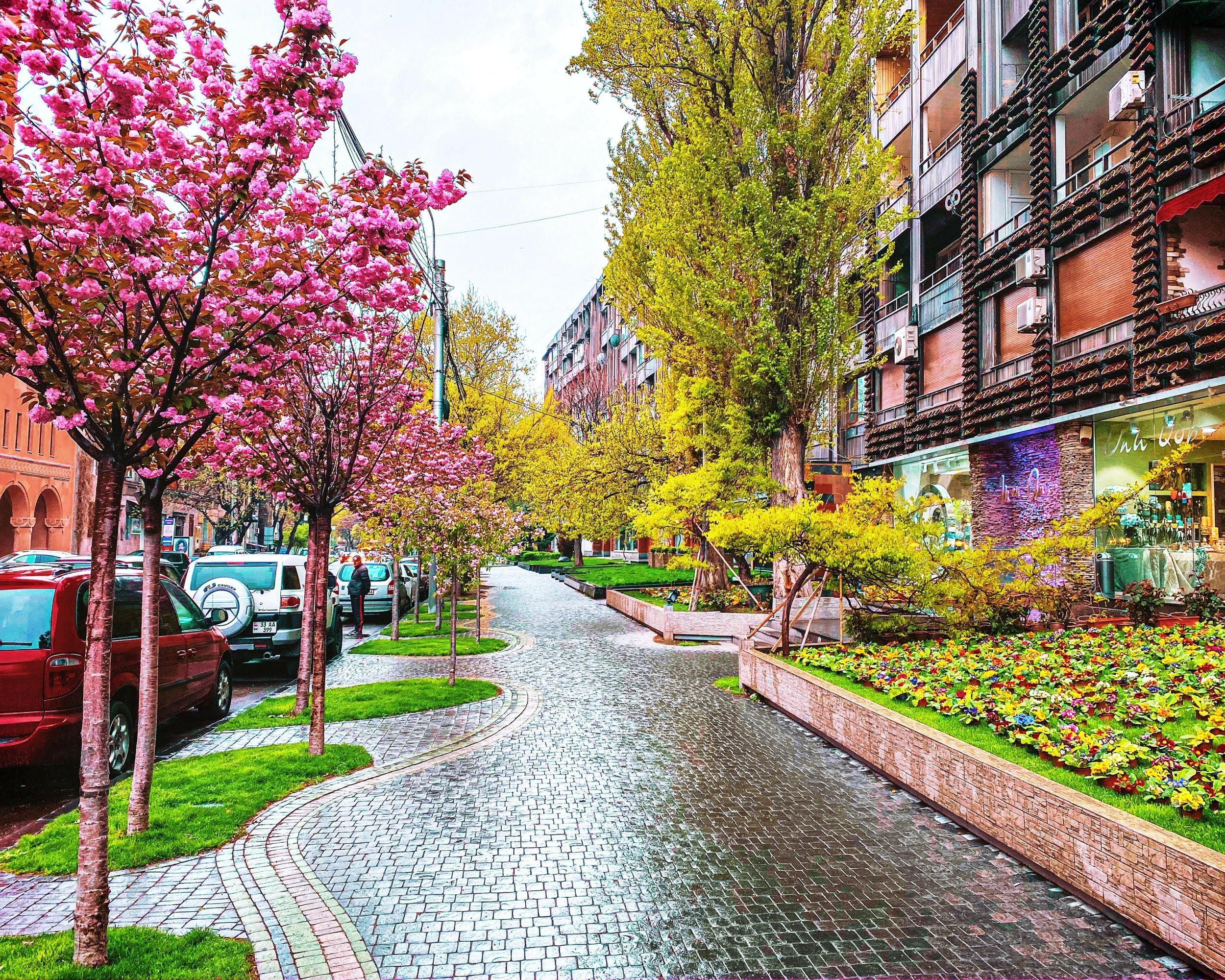 Color by Number on Canvas - Moskovyan Street