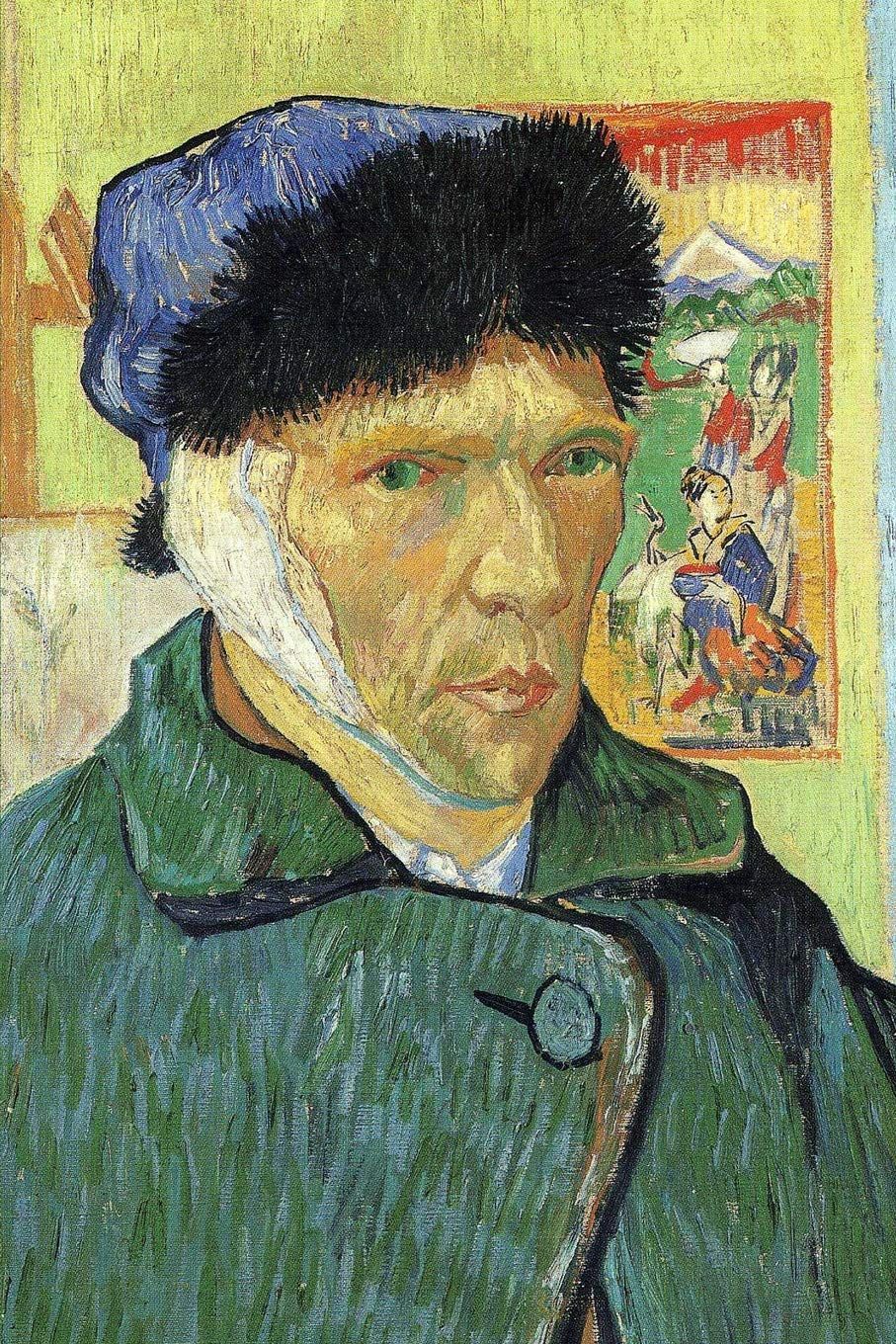 Color by Number on Canvas - Van Gogh - Self-Portrait with Bandaged Ear