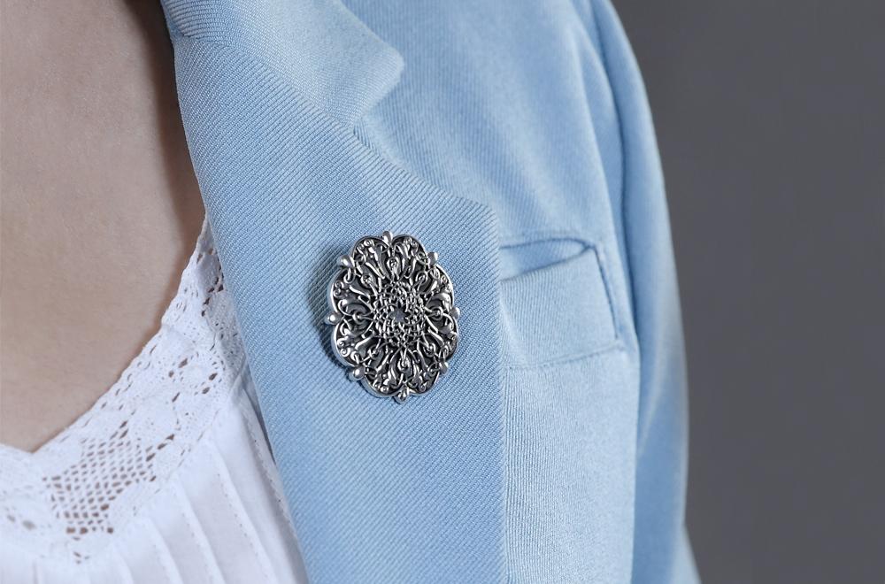 Arm Root Universe Brooch