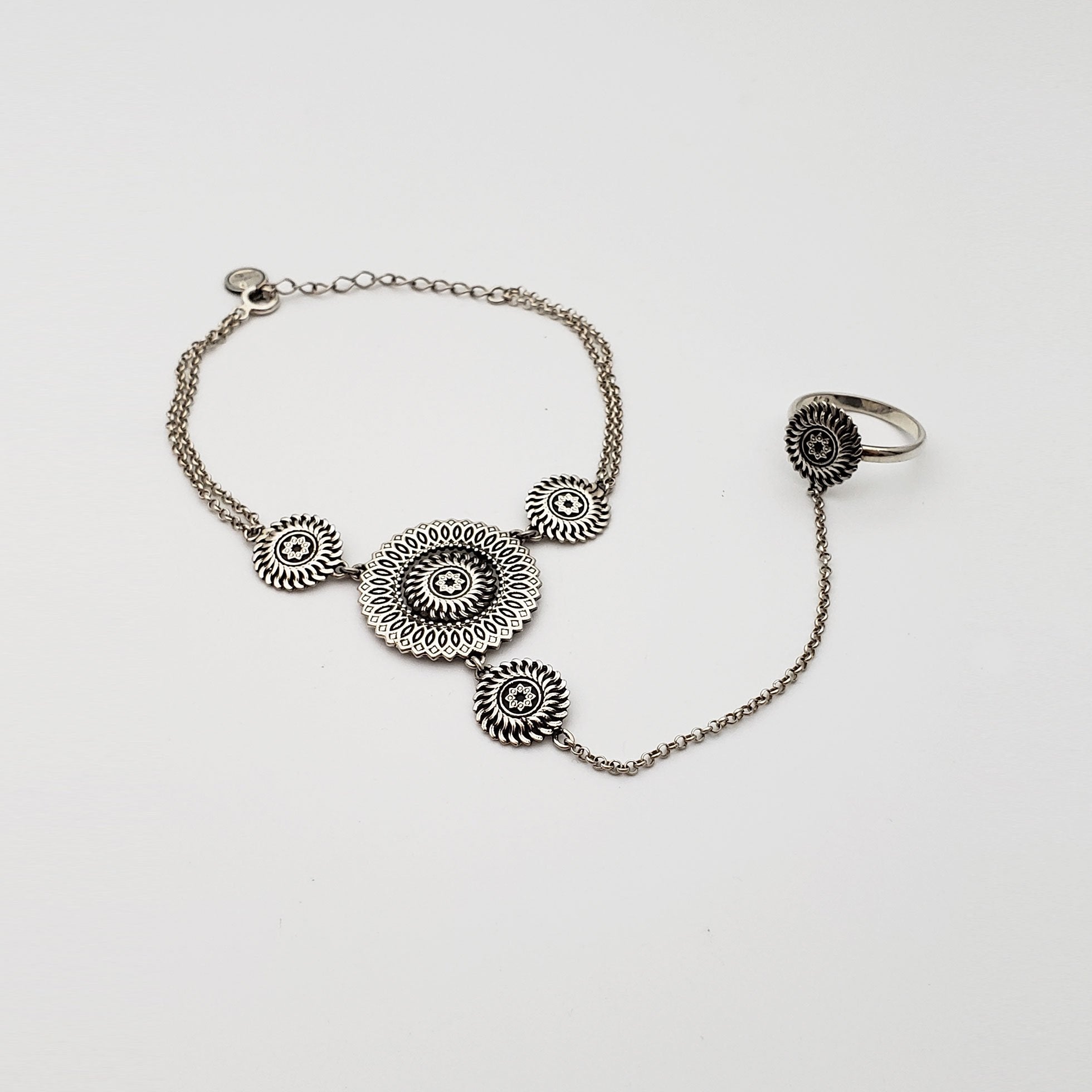 Arm Root Sun Bracelet with Ring